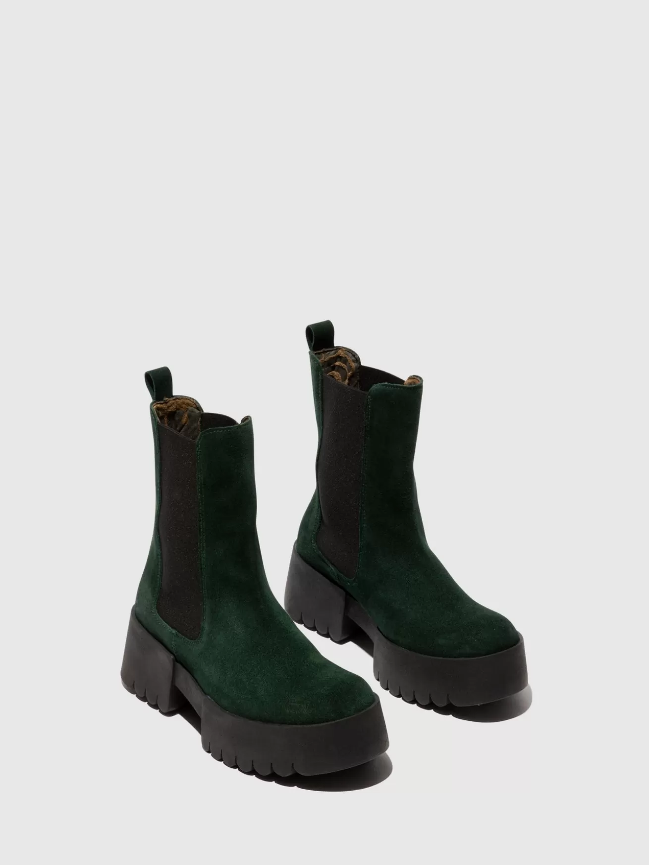 Botas Chelsea Erel007Fly Verde Floresta-Fly London Flash Sale