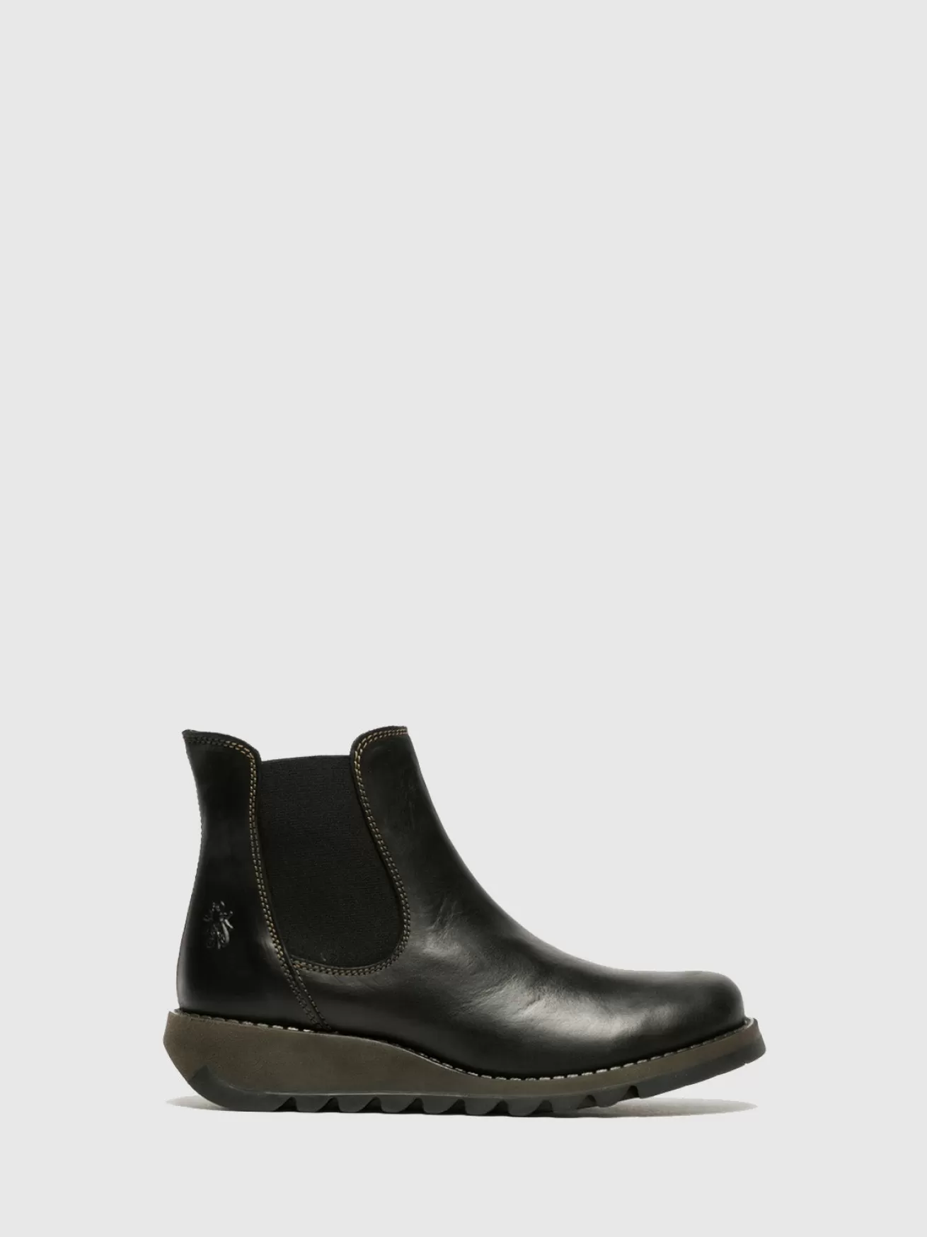 Botas Chelsea Salv Pretas-Fly London Cheap