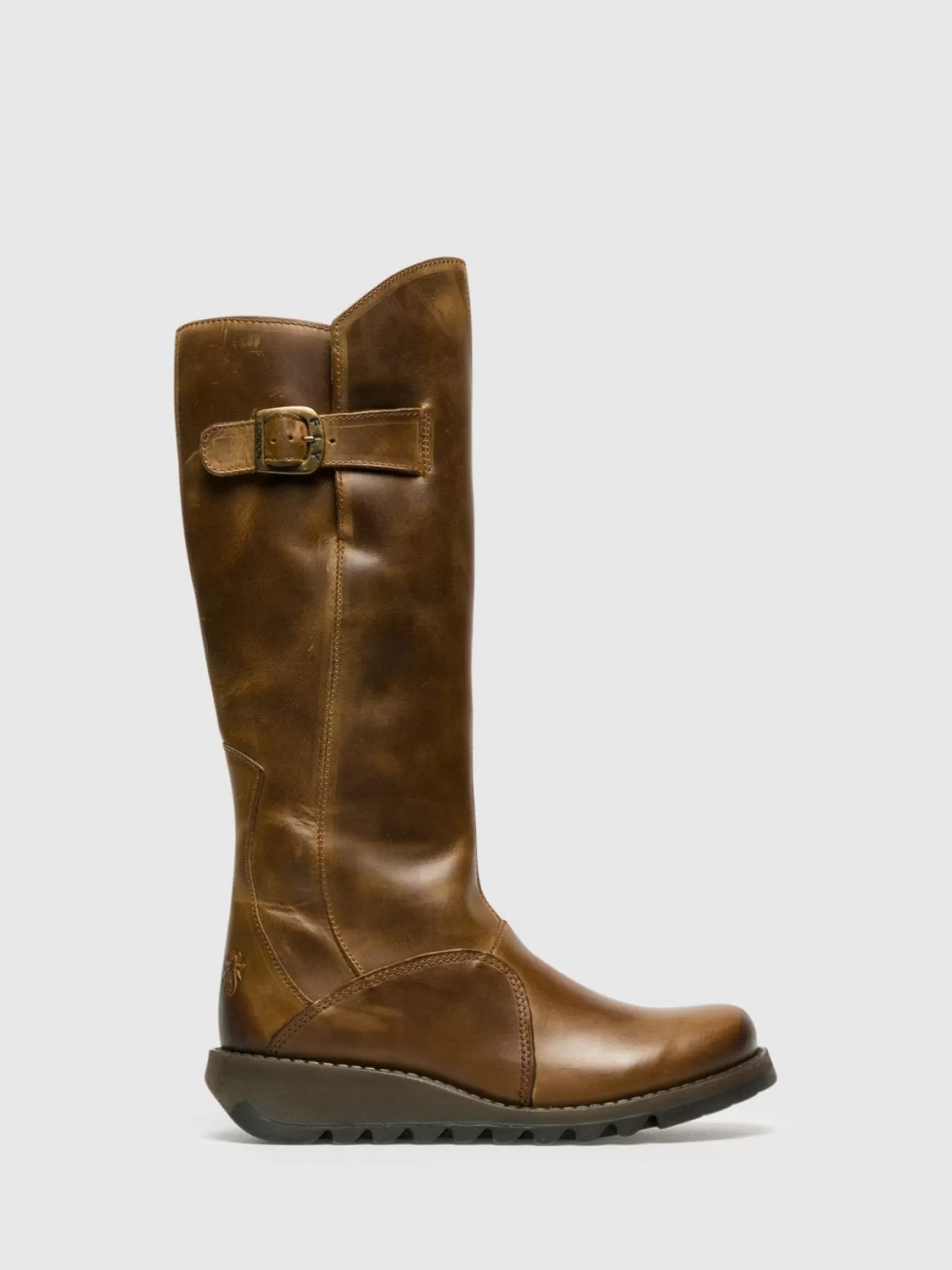 Botas Zip Up Mol 2 Camel-Fly London Discount