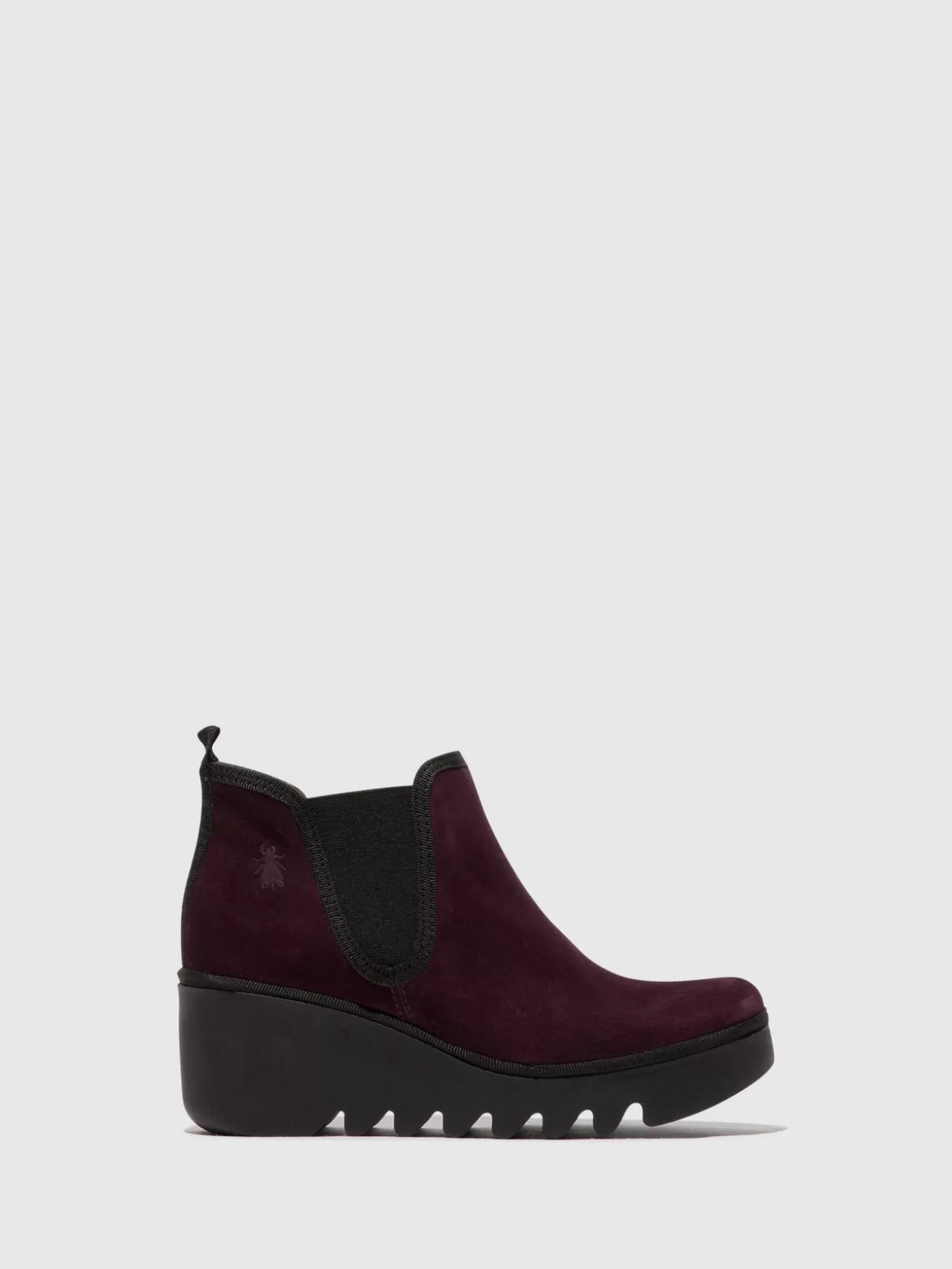 Botins Chelsea Byne349Fly Roxo-Fly London Sale