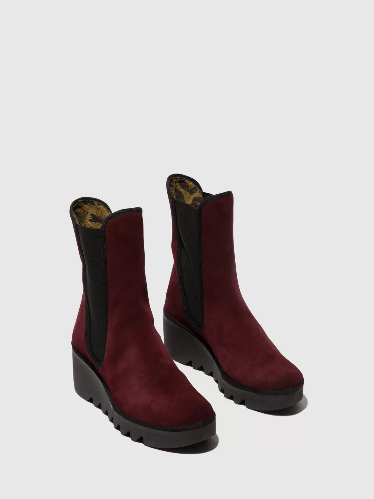 Botins Chelsea Byro395Fly Wine-Fly London Flash Sale