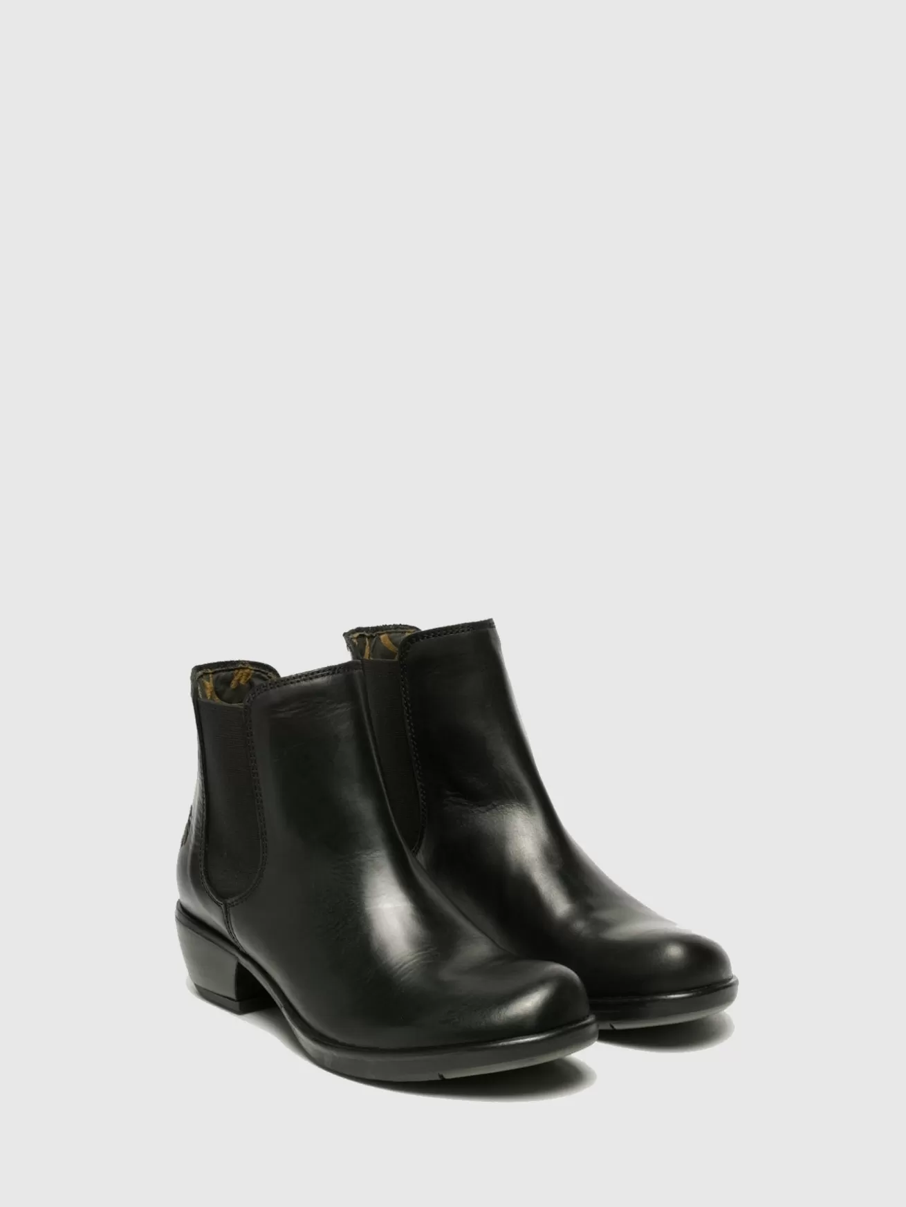 Botins Chelsea Fazer Preto-Fly London Discount