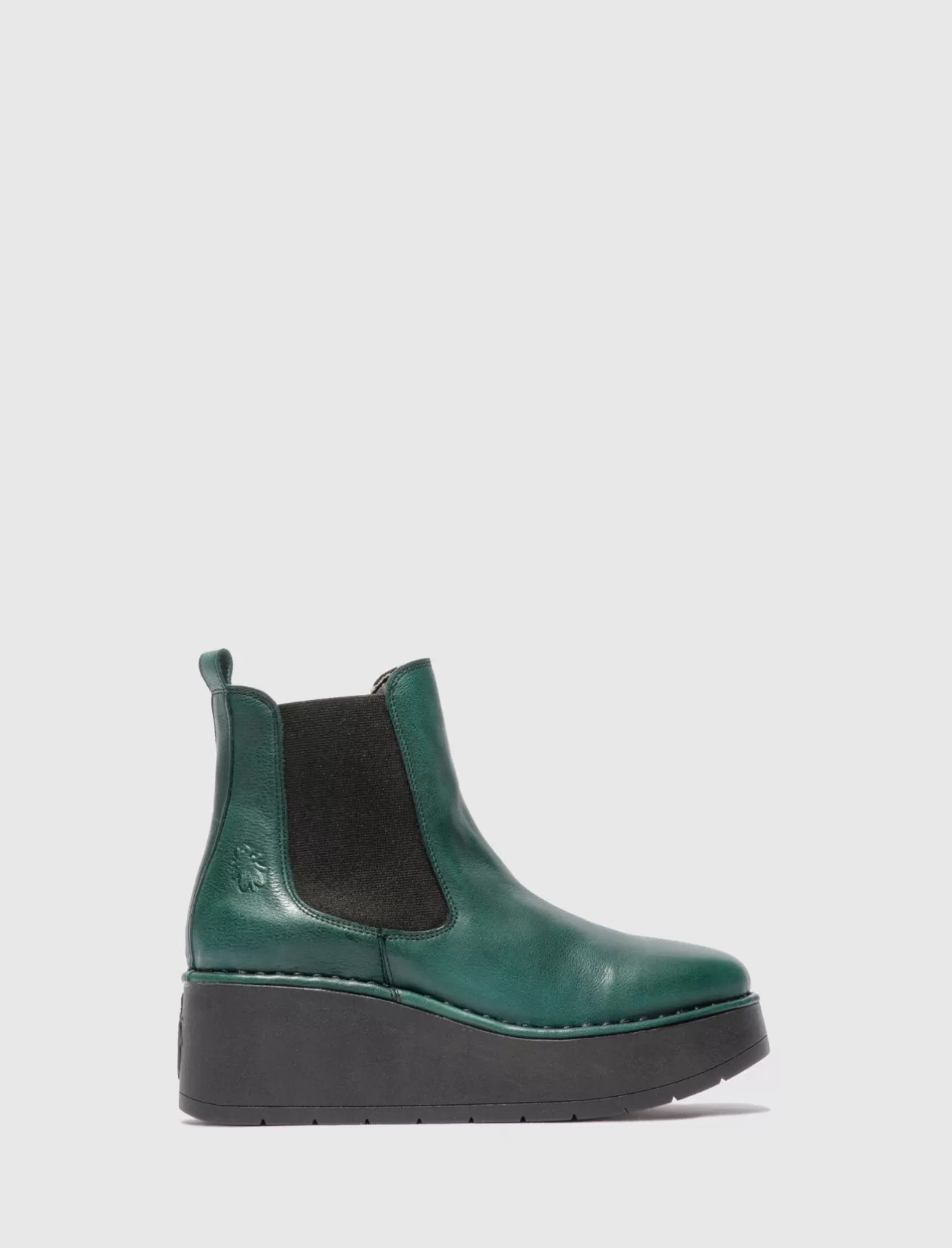 Botins Chelsea Hama238Fly Verona Green Forest-Fly London Best