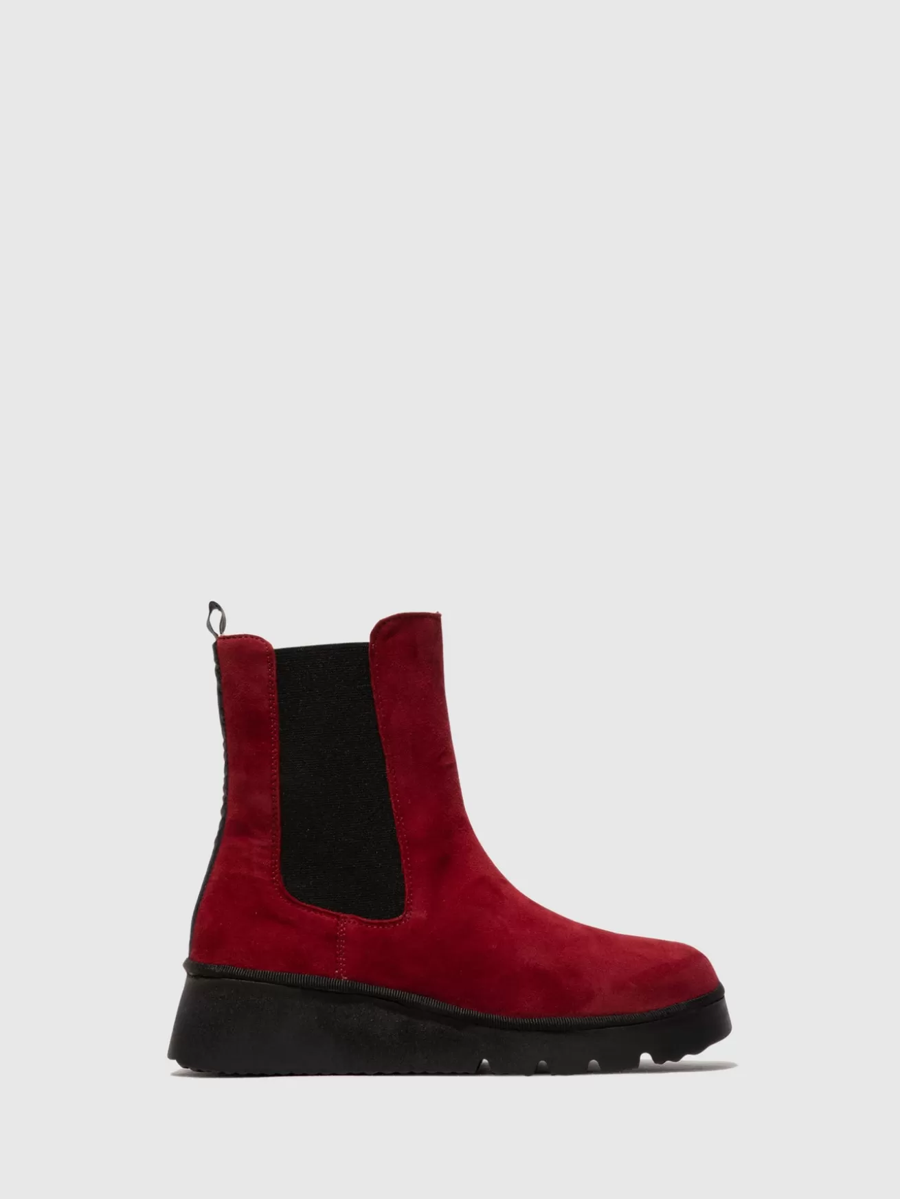 Botins Chelsea Paty405Fly Vermelho-Fly London Outlet