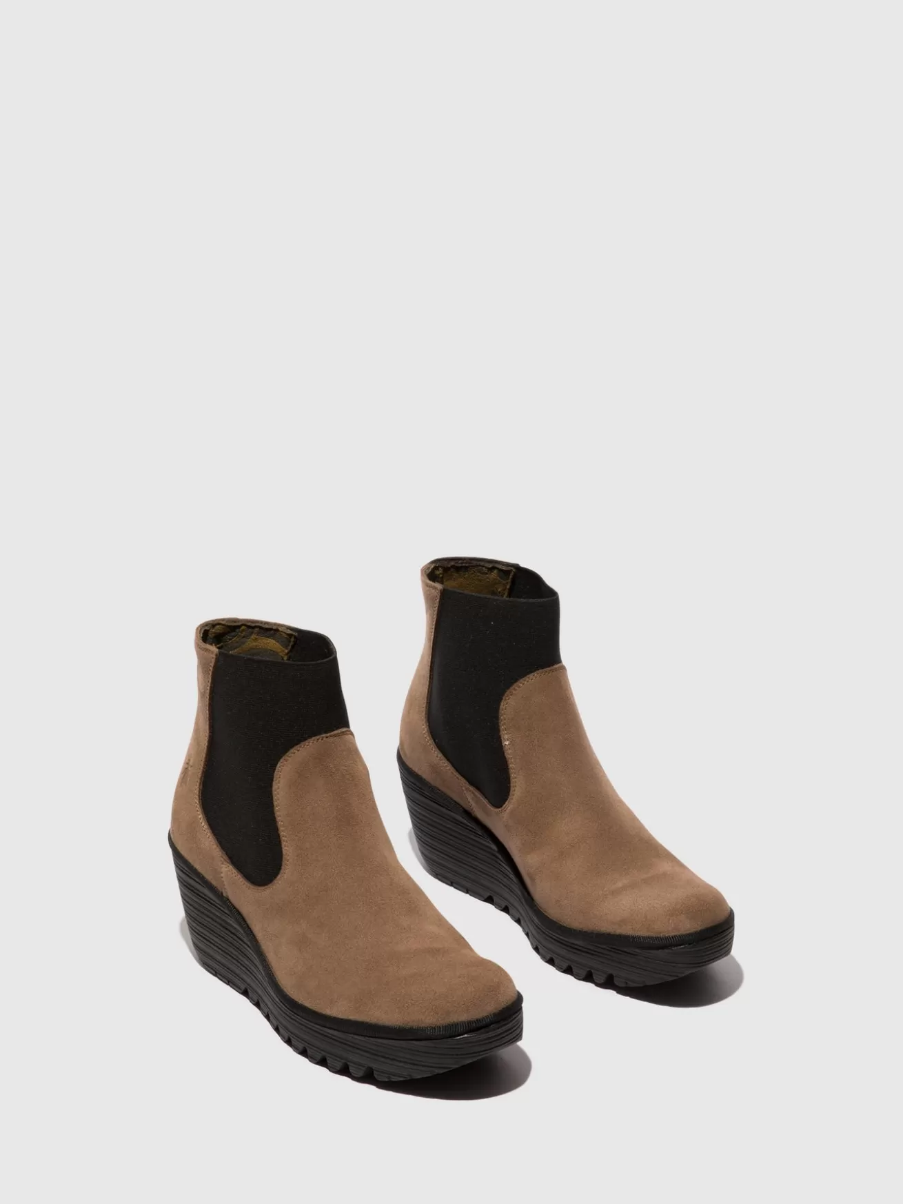 Botins Chelsea Yade398Fly Taupe-Fly London Clearance