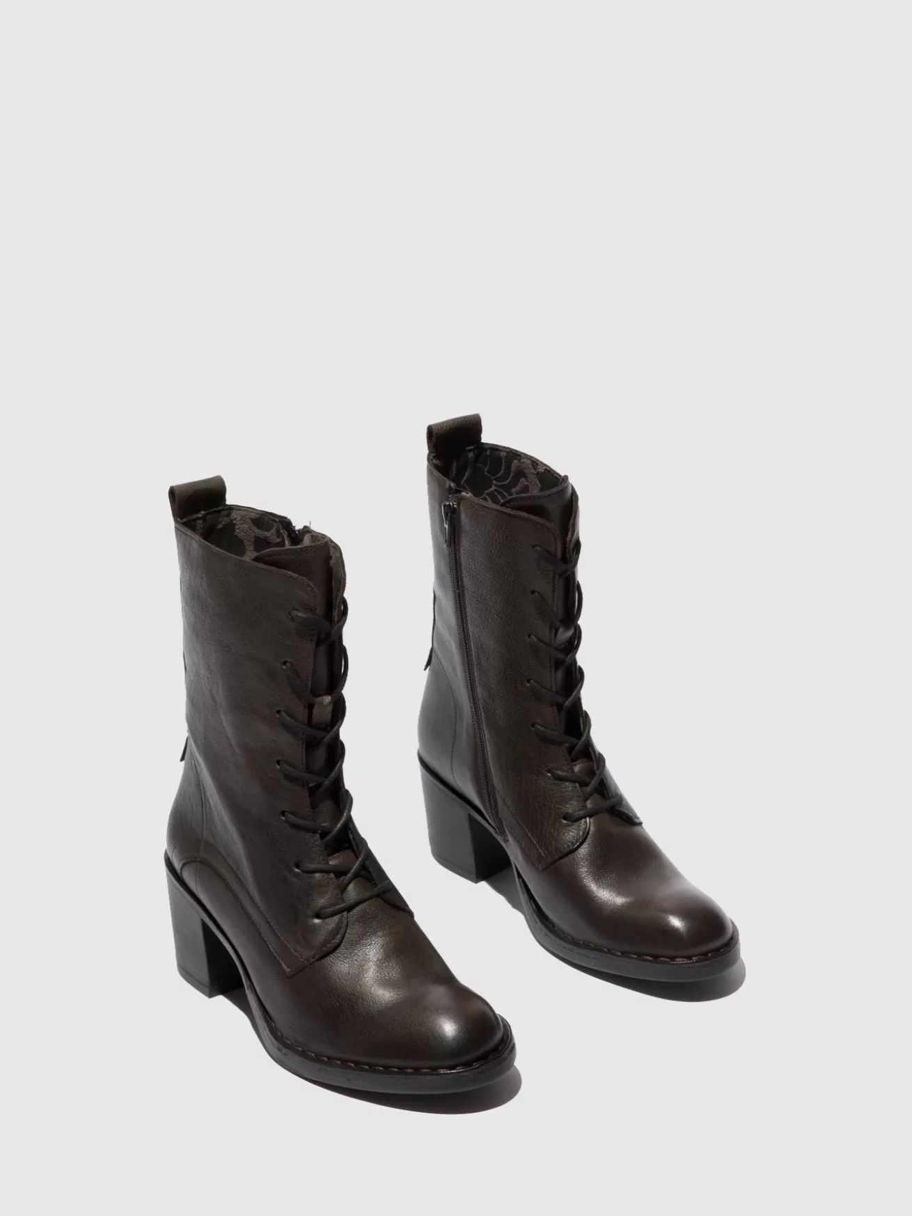 Botins Com Atacadores Blya070Fly Verona Ground-Fly London Store