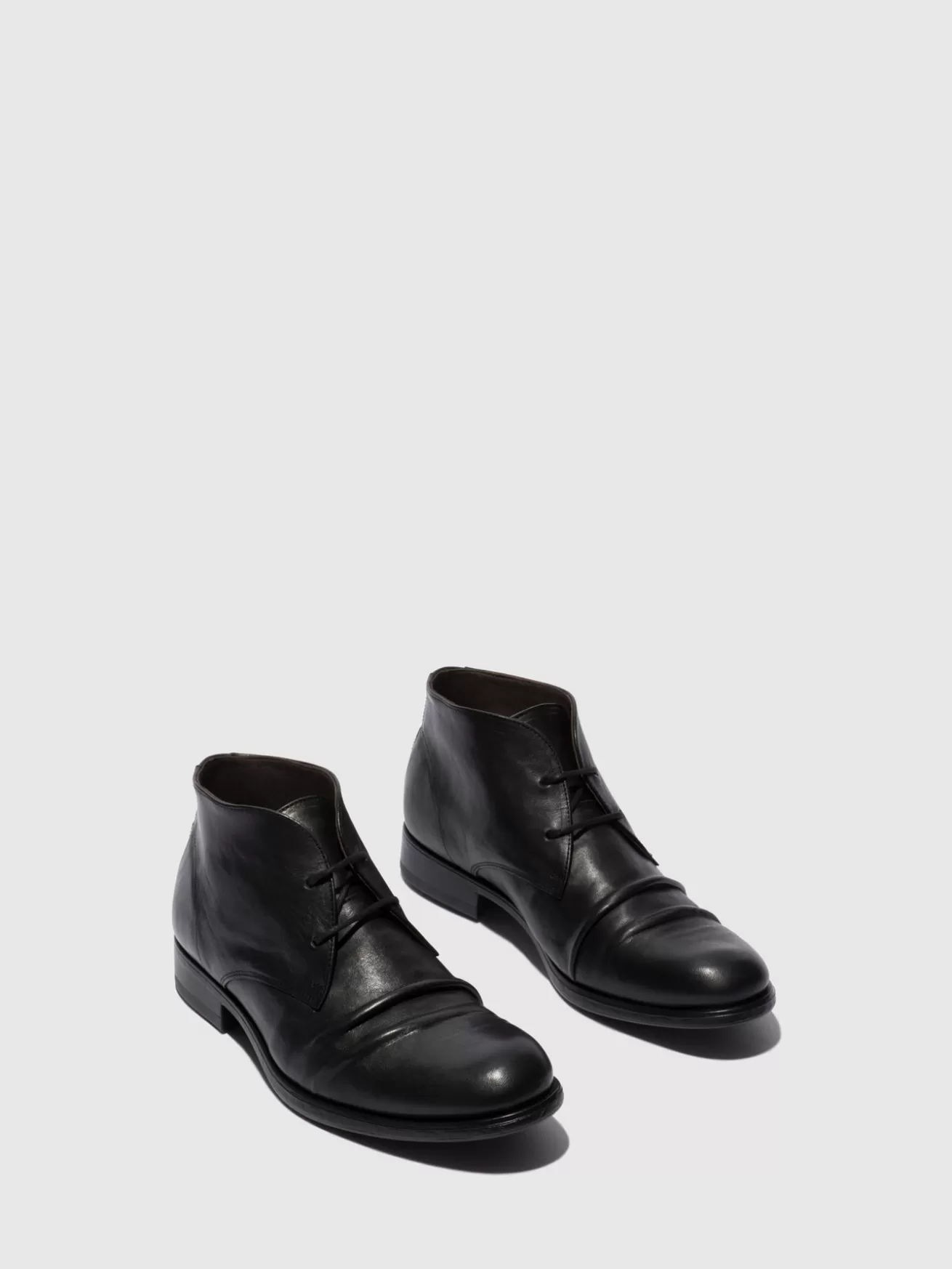 Botins Com Atacadores Muro577Fly Estigmablack-Fly London Best Sale