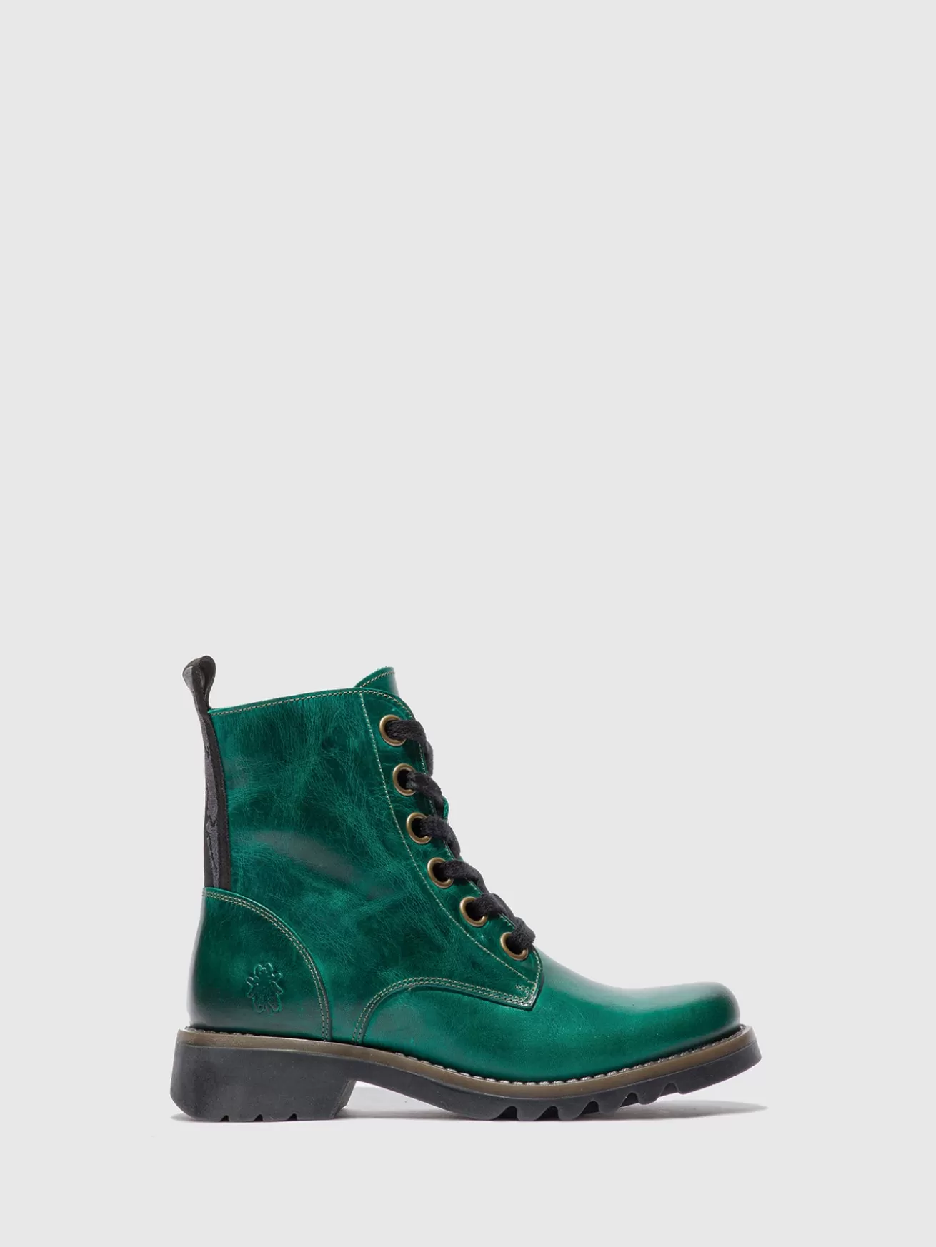 Botins Com Atacadores Ragi539Fly Rug Shamrock Green-Fly London Online