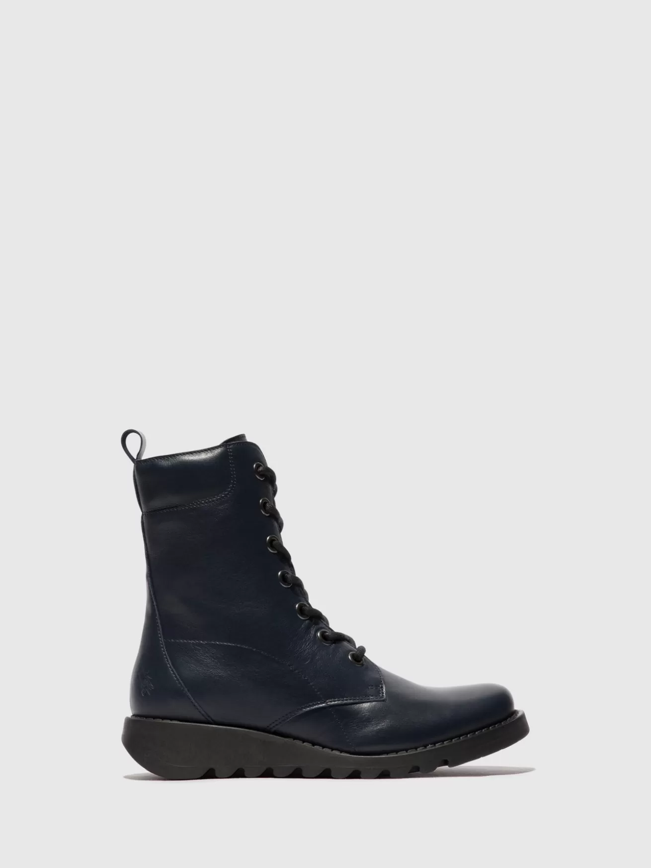 Botins Com Atacadores Silf015Fly Navy-Fly London Outlet