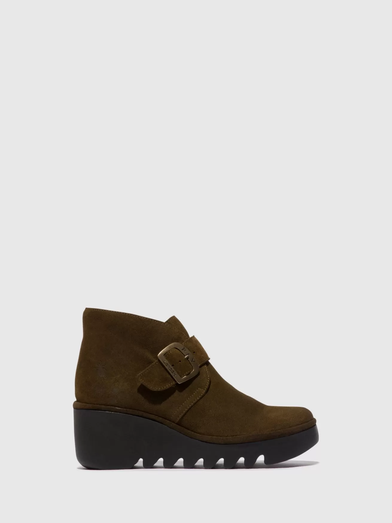 Botins Com Fivela Birt397Fly Sludge-Fly London Hot