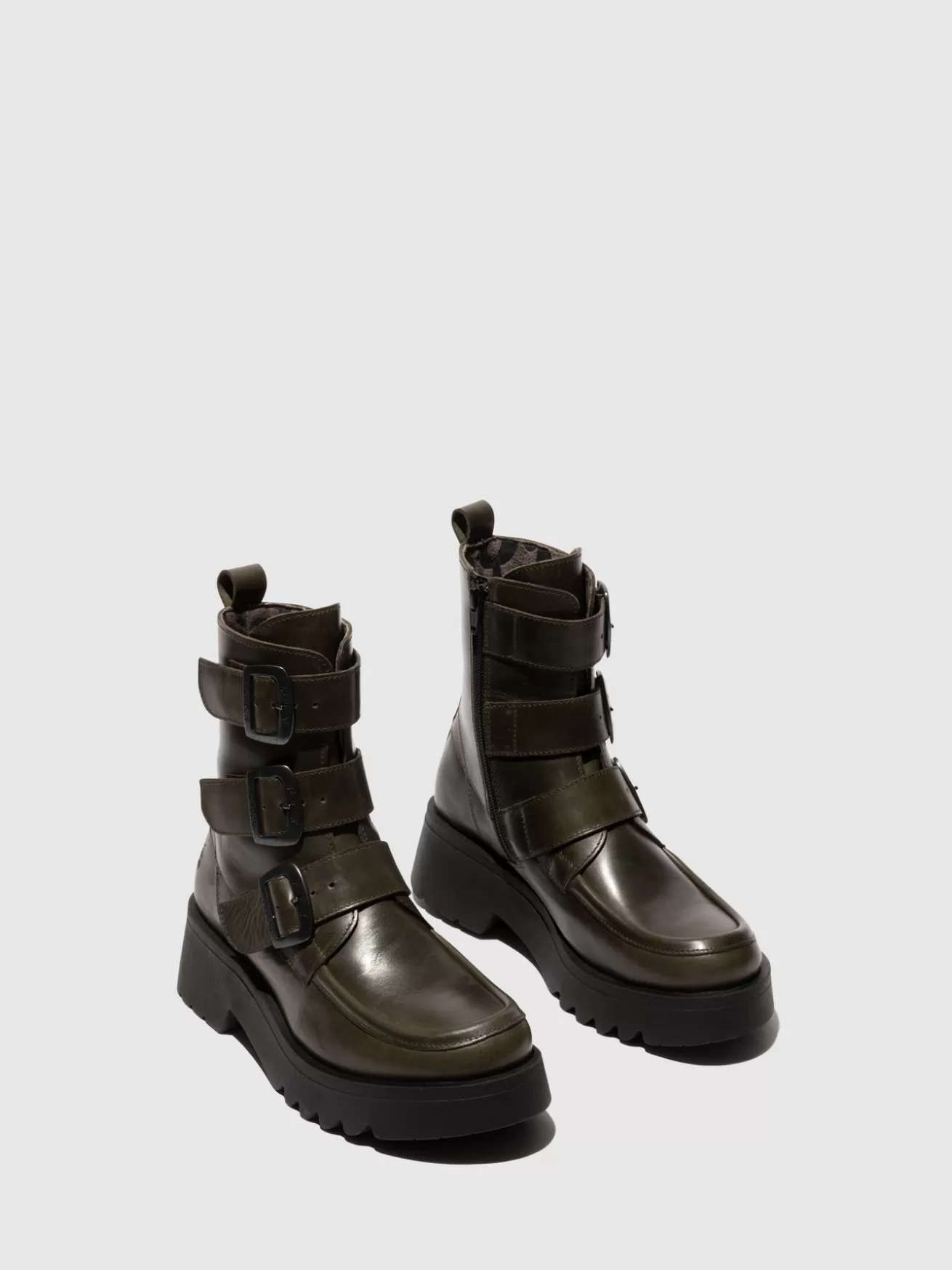 Botins Com Fivela Mock972Fly Diesel-Fly London Sale