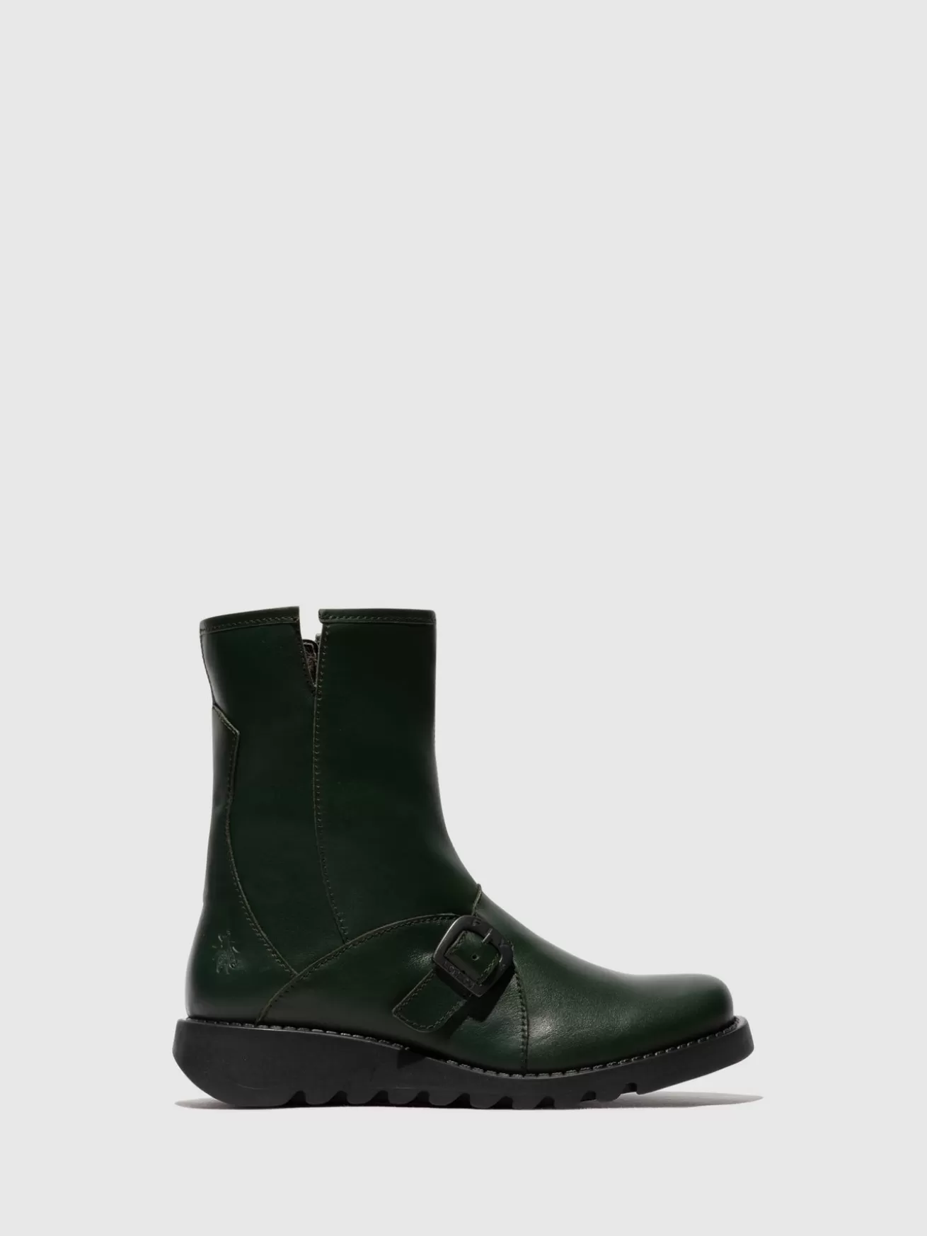 Botins Com Fivela Sabe013Fly Dk. Verde-Fly London Store