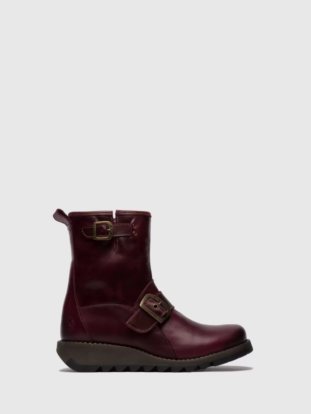 Botins Com Fivela Sino525Fly Roxo-Fly London Outlet