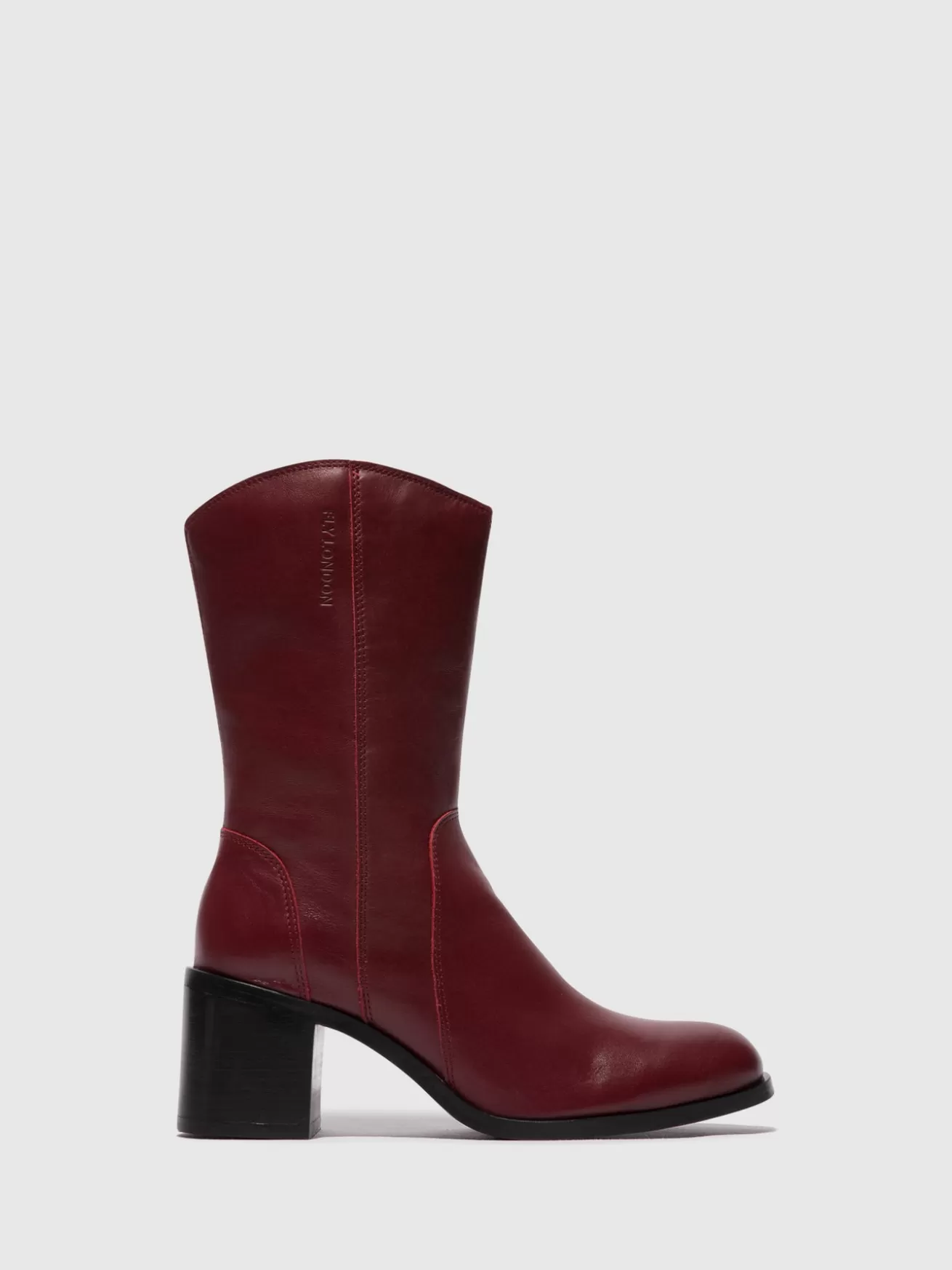 Botins Com Ziper Asta914Fly Wine-Fly London Best Sale