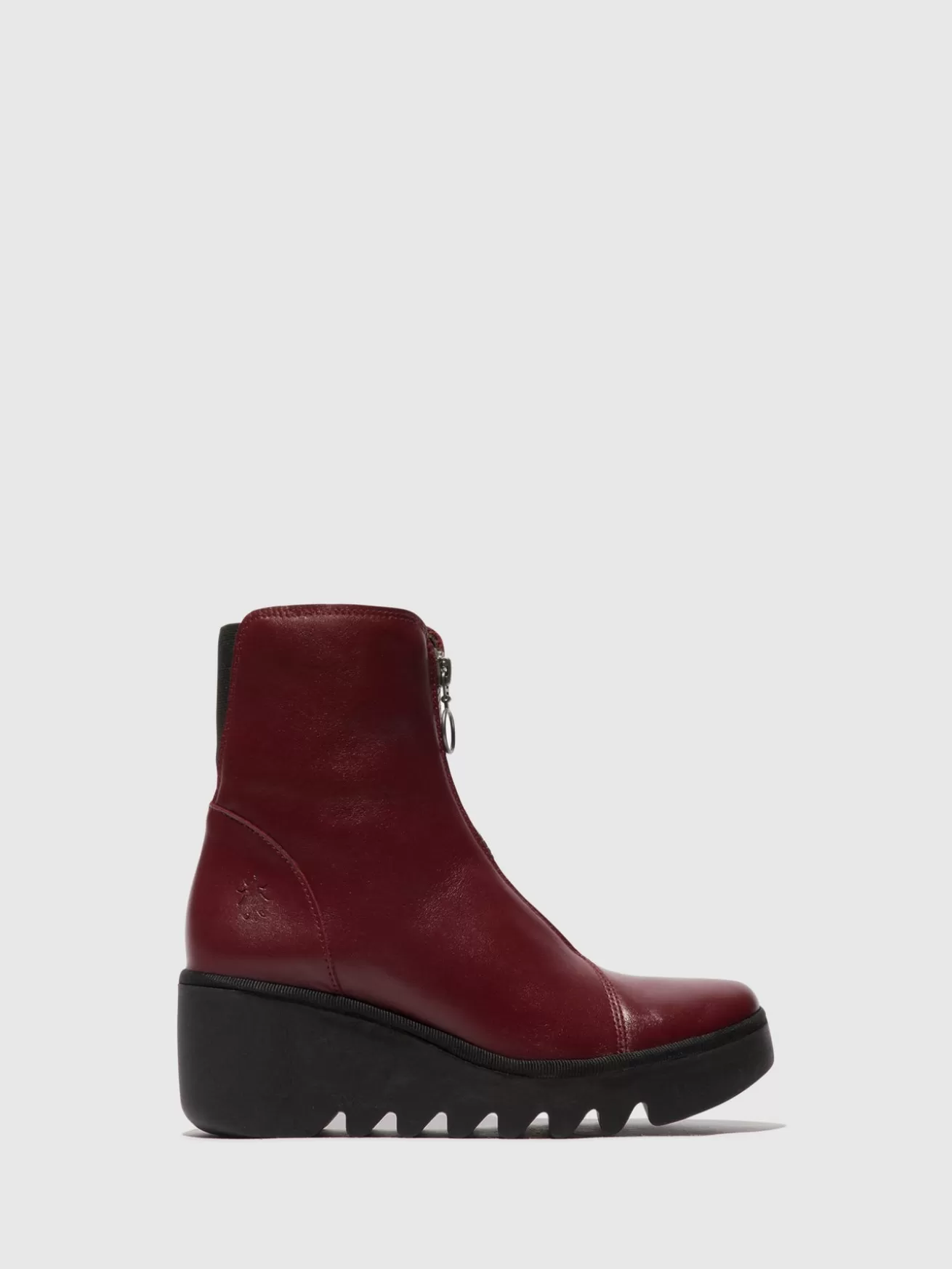 Botins Com Ziper Boce457Fly Wine-Fly London Clearance