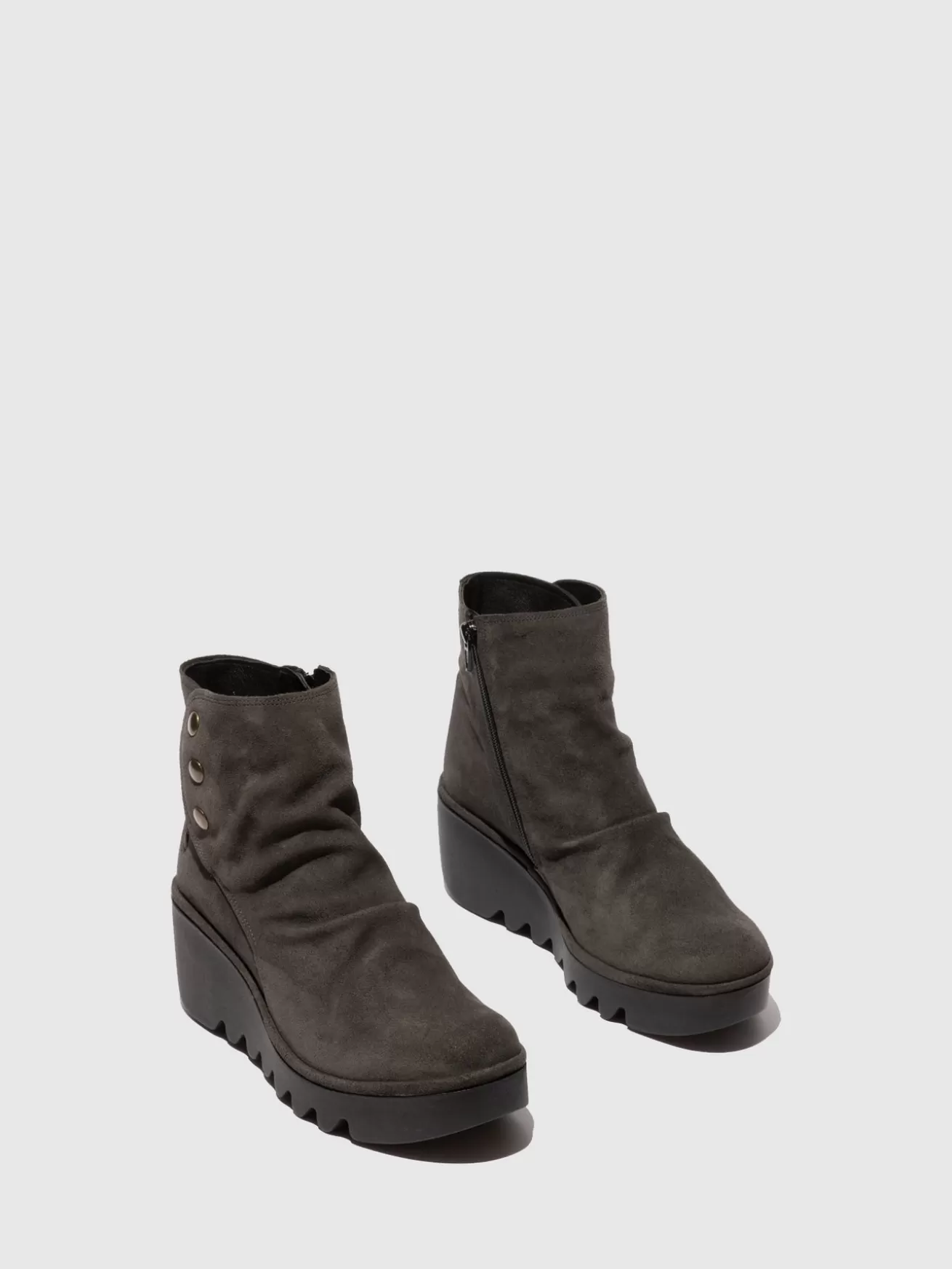 Botins Com Ziper Brom344Fly Oilsuede Diesel-Fly London Best Sale