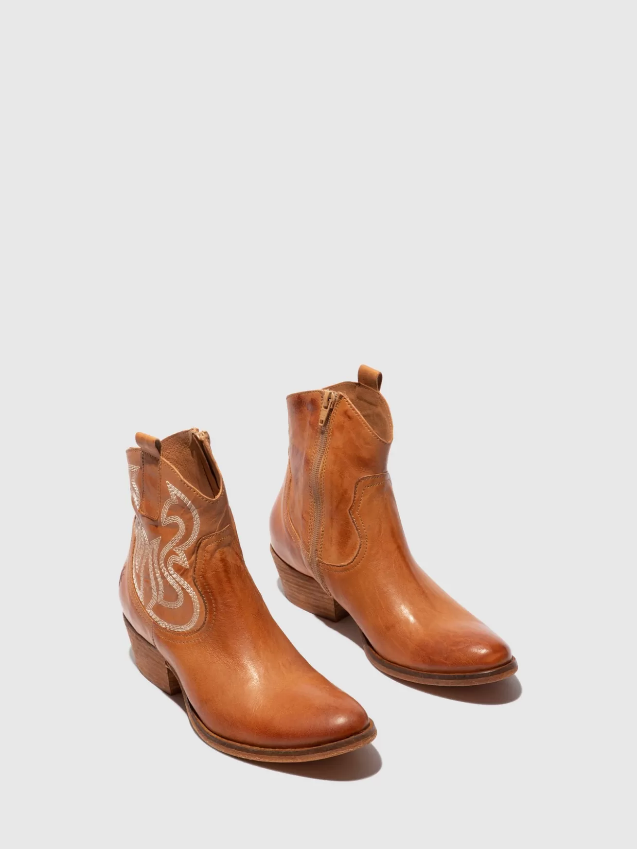 Botins Cowboy Wami092Fly Camel-Fly London Clearance