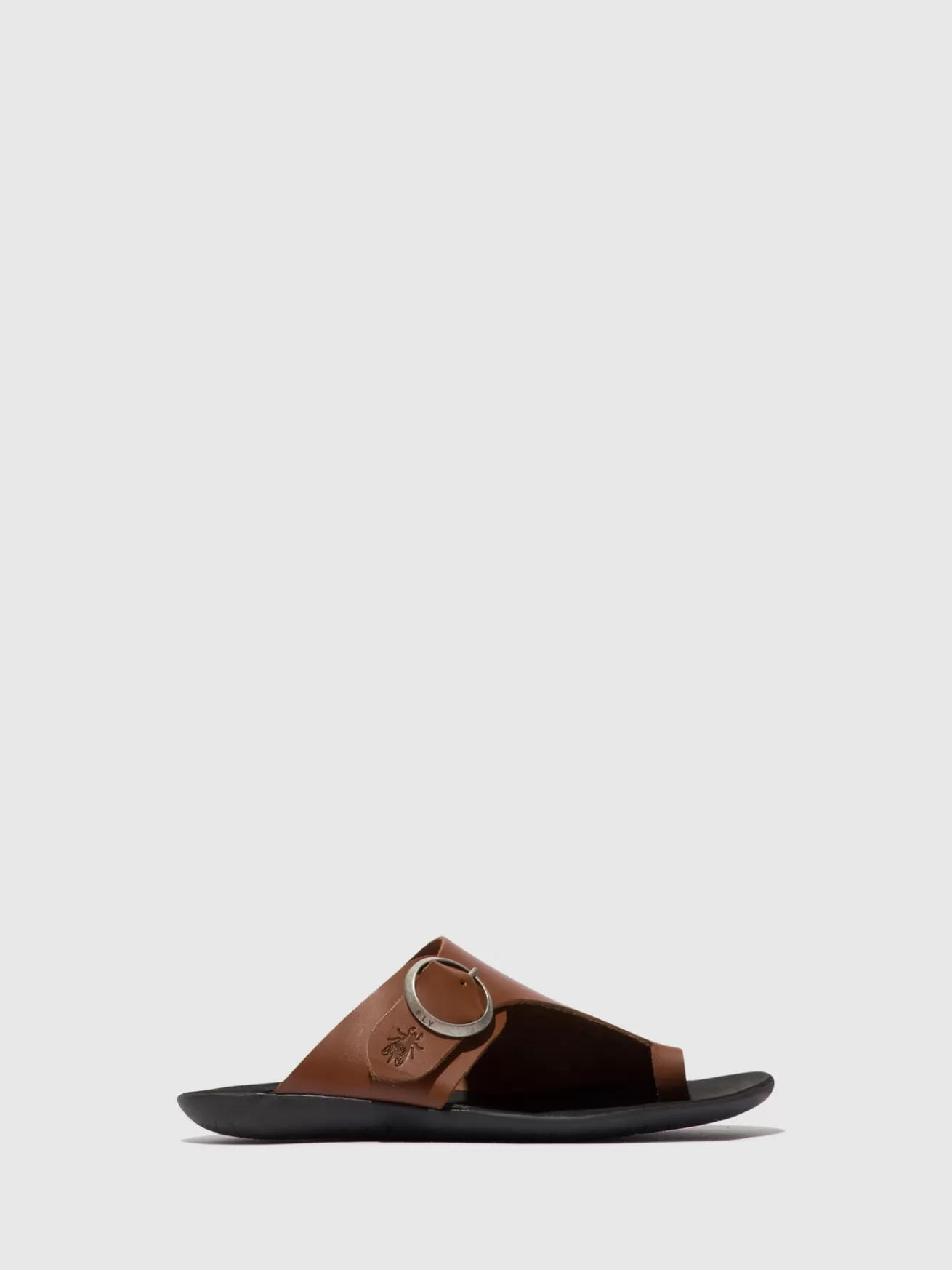 Mules Abertos Mica758Fly Cognac-Fly London Cheap