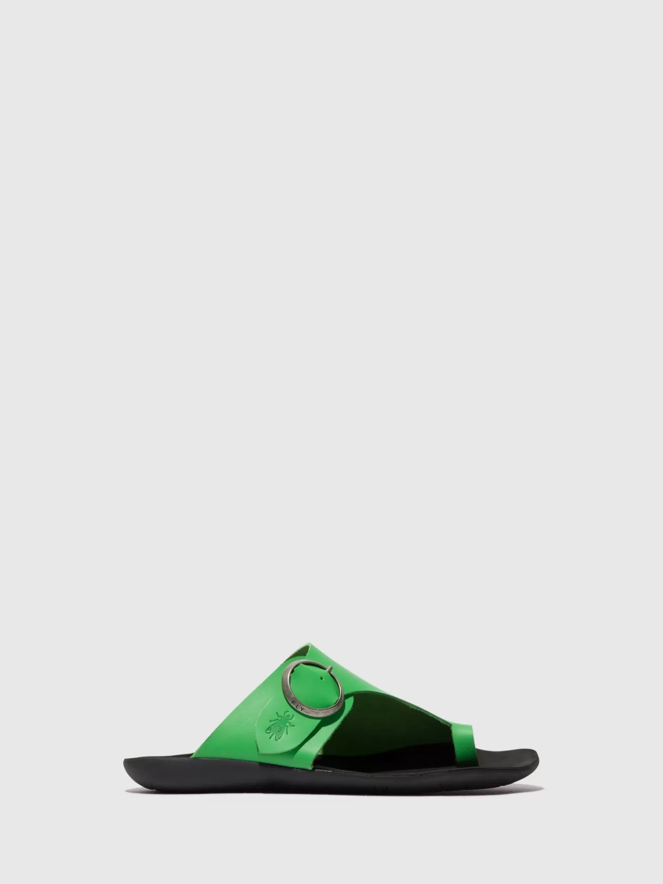 Mules Com Bico Aberto Mica758Fly Avocado-Fly London Cheap