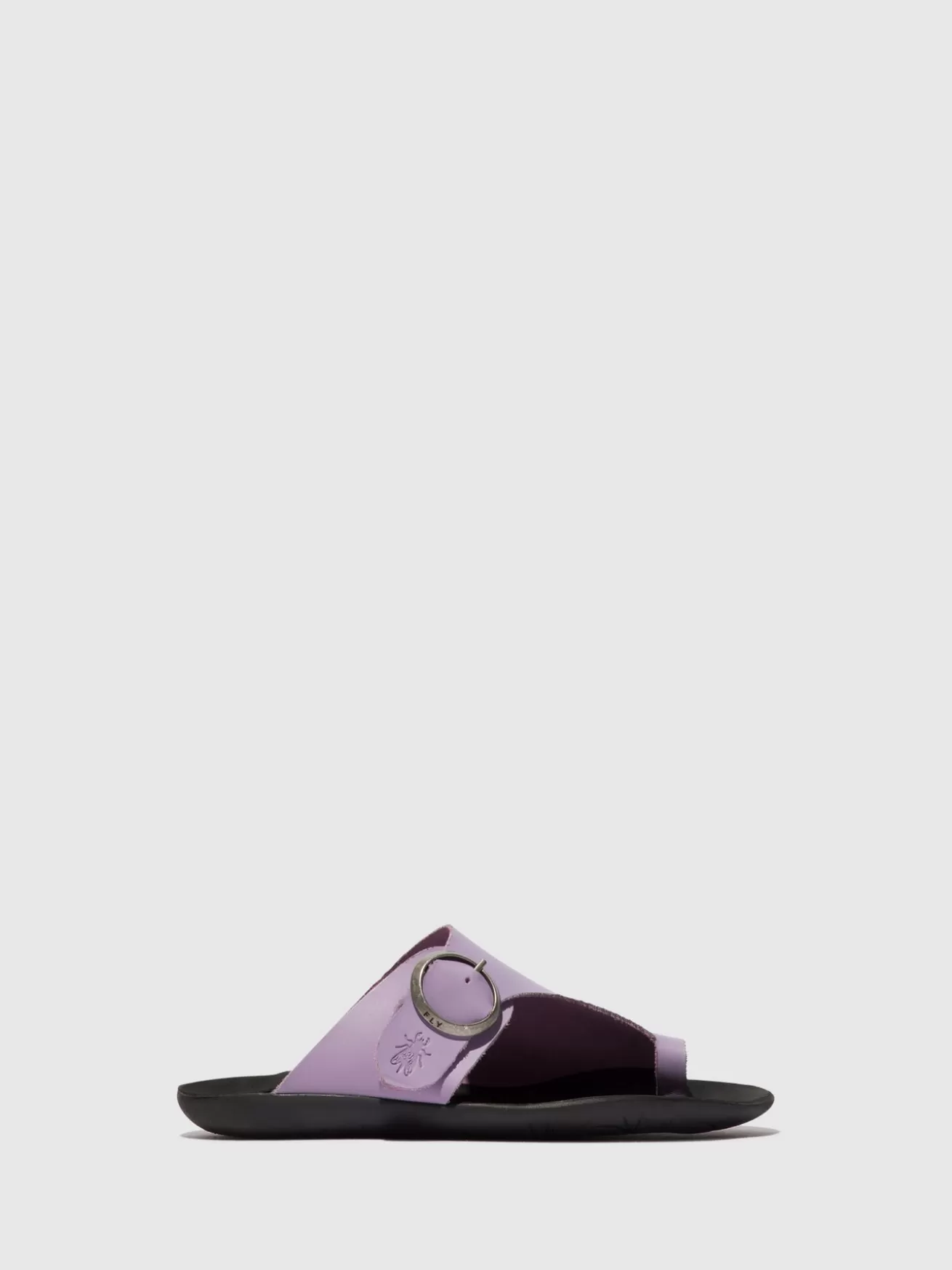 Mules Com Bico Aberto Mica758Fly Violet-Fly London Discount