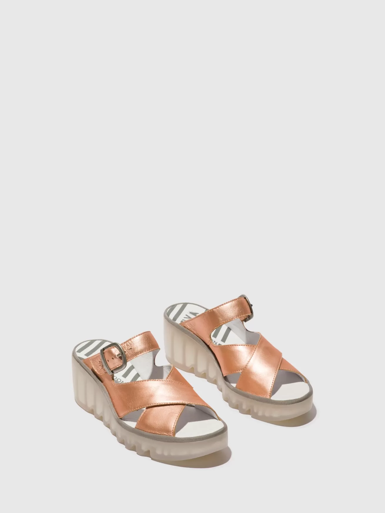 Mules Cunha Bocy409Fly Blush Gold-Fly London Outlet