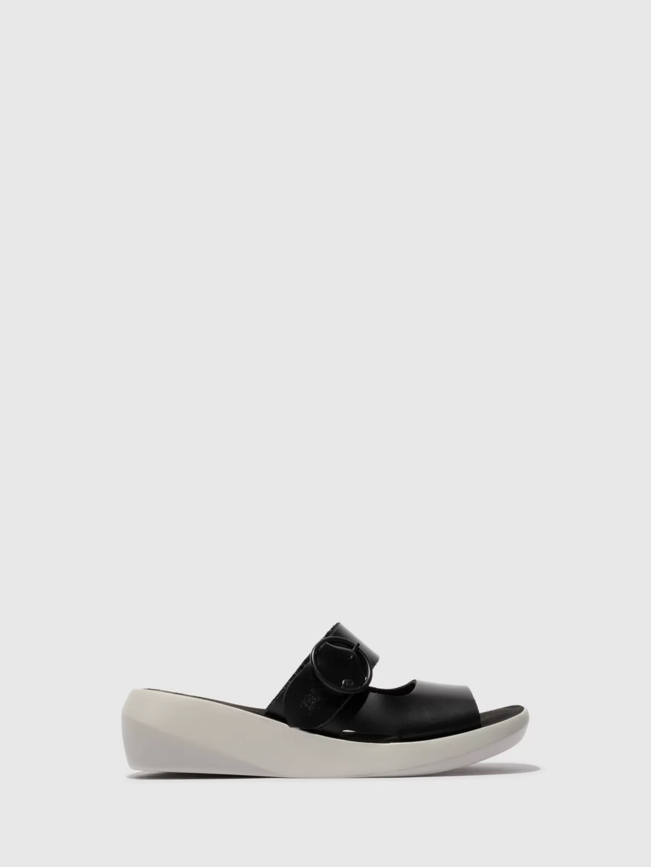 Mules Fivela Bafi029Fly Preto-Fly London New