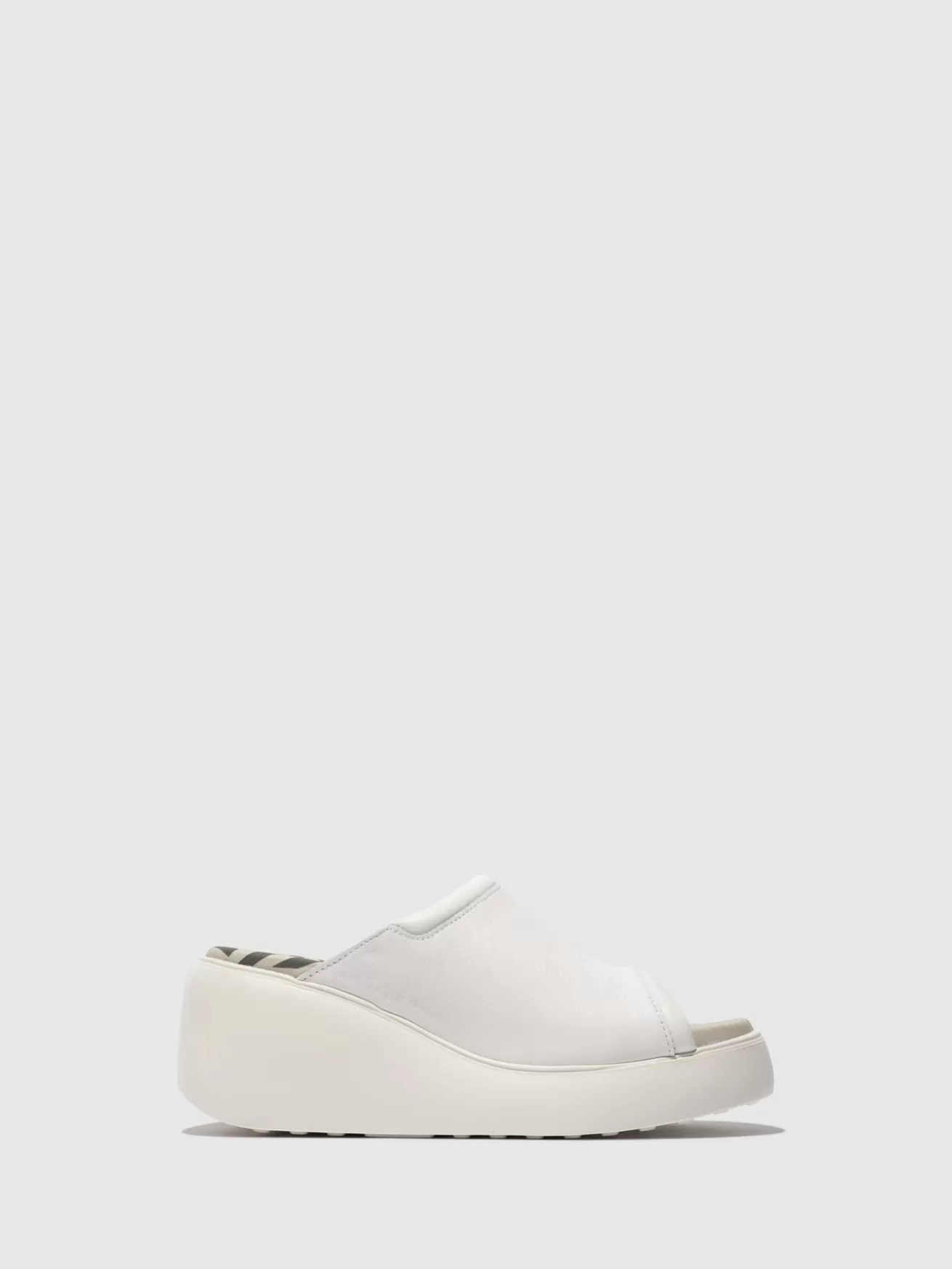 Mules Slip-On Doli042Fly Branco-Fly London Clearance