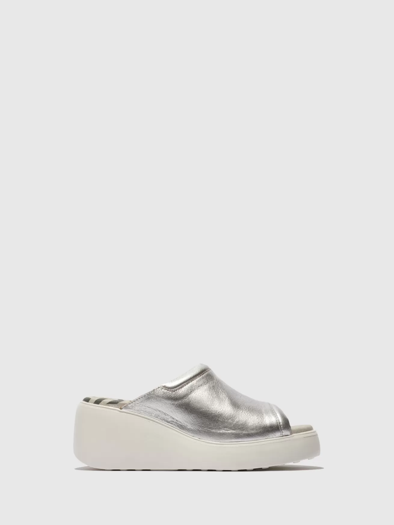 Mules Slip-On Doli042Fly Prata-Fly London Discount