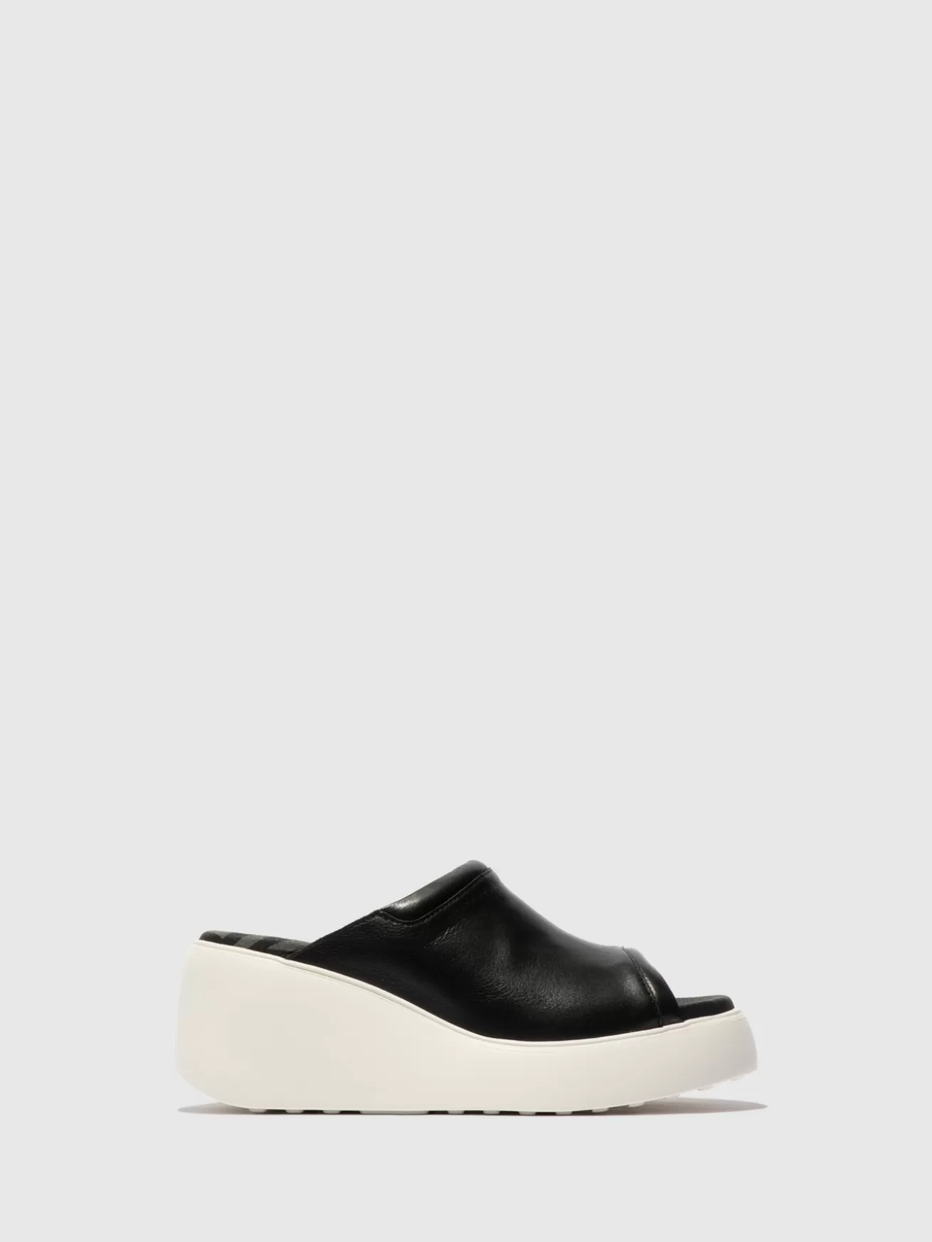 Mules Slip-On Doli042Fly Preto-Fly London Cheap