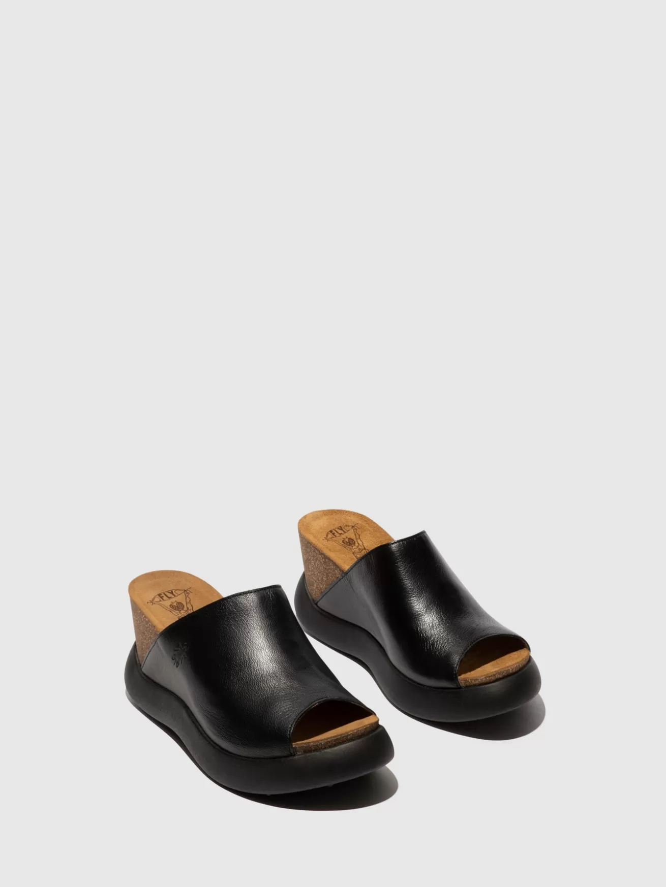 Mules Slip-On Gino966Fly Preto-Fly London Cheap