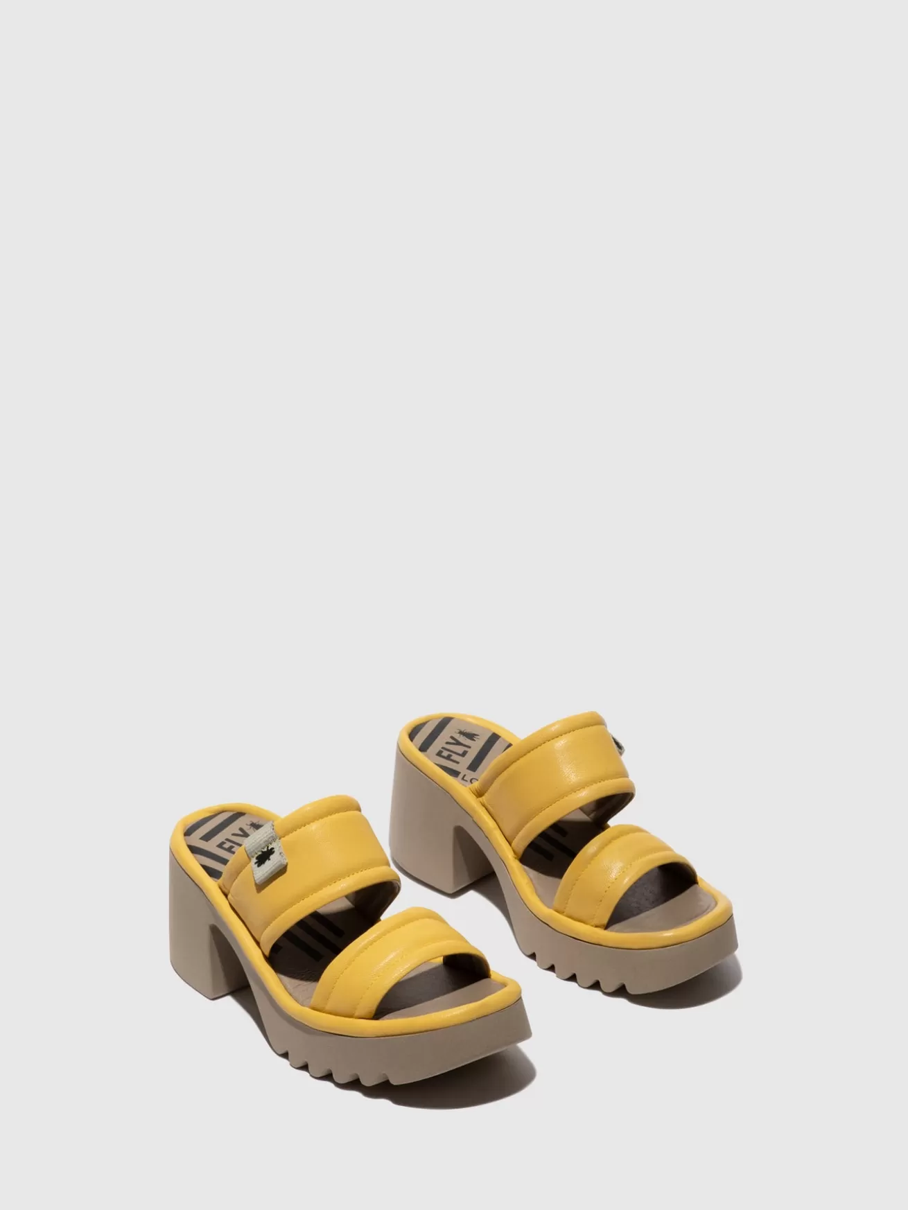 Mules Slip-On Mava432Fly Yellow-Fly London Sale