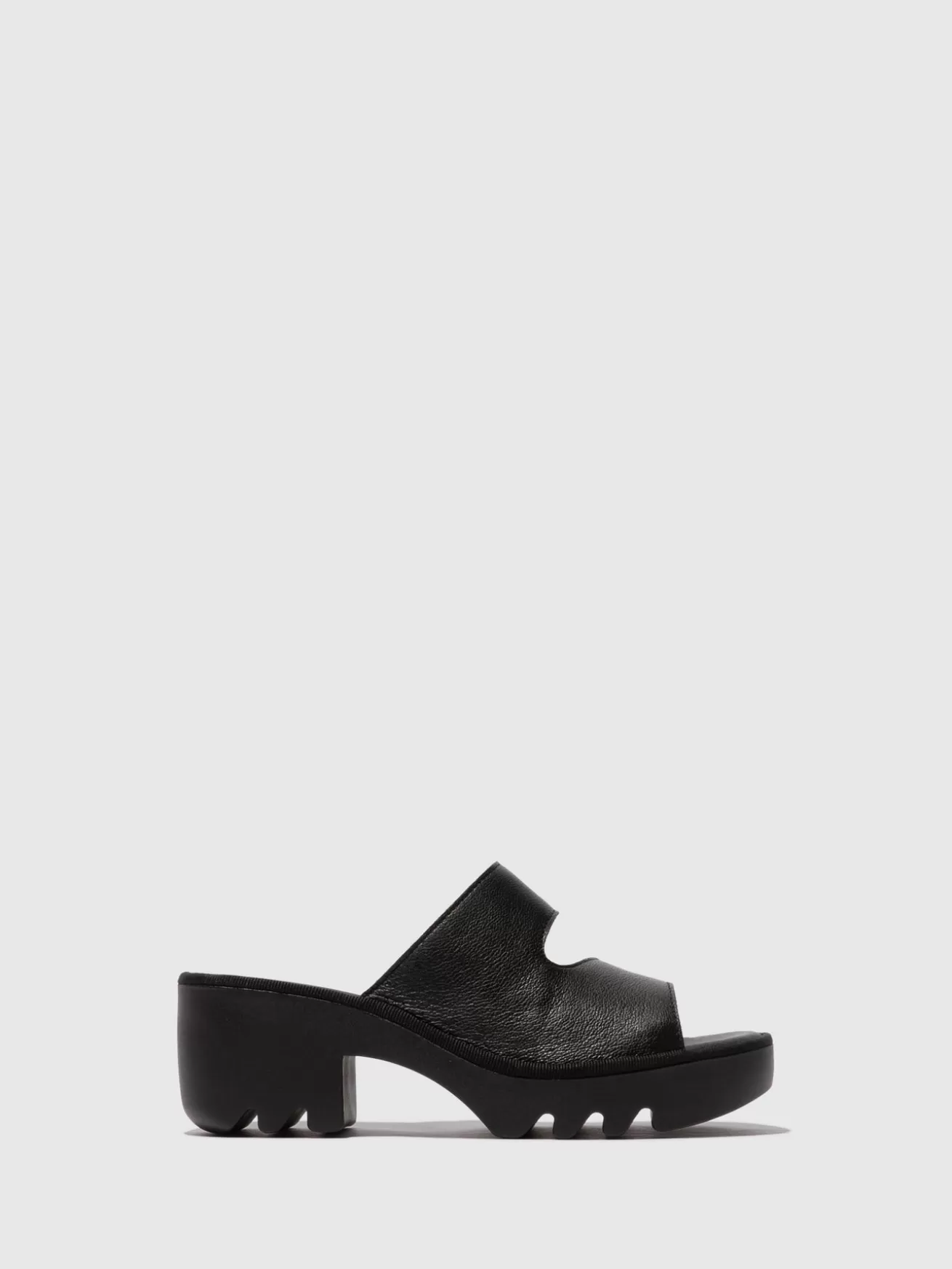 Mules Slip-On Tech493Fly Preto-Fly London Discount