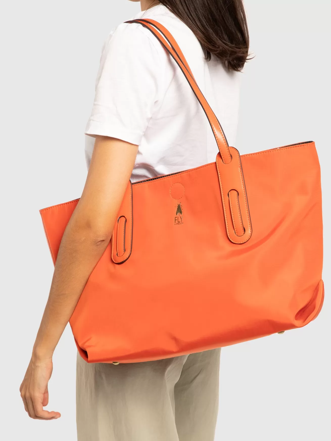 Sacolas Dozi738Fly Laranja-Fly London Outlet