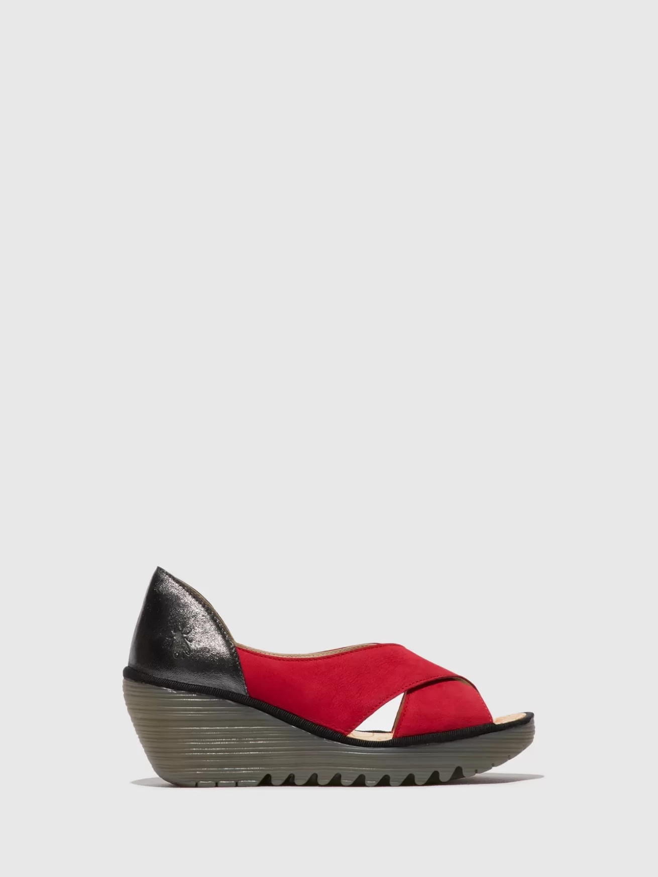 Sandálias Crossover Yoma307Fly Lipstick Red/Graphite-Fly London Best Sale