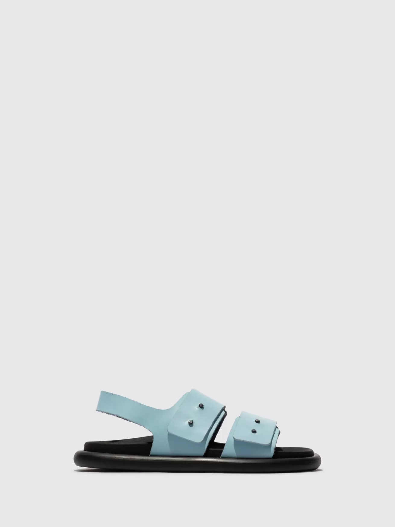 Sandálias Sling Back Pafi070Fly Sky Blue-Fly London Store