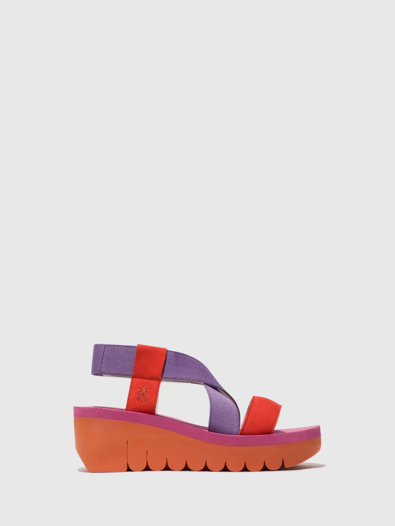 Sandálias Sling Back Yabi922Fly Laranja (Viola)-Fly London Cheap