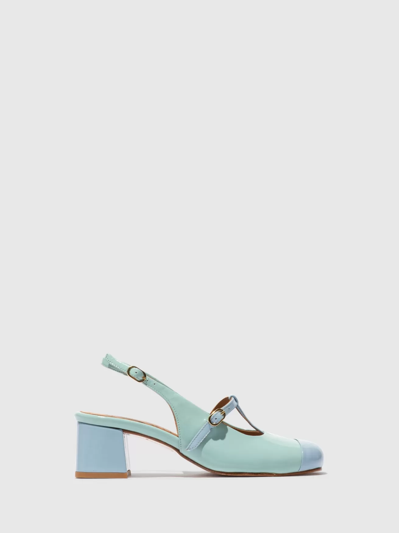 Sandálias Soln083Fly Sky Blue/Spearmint-Fly London Hot