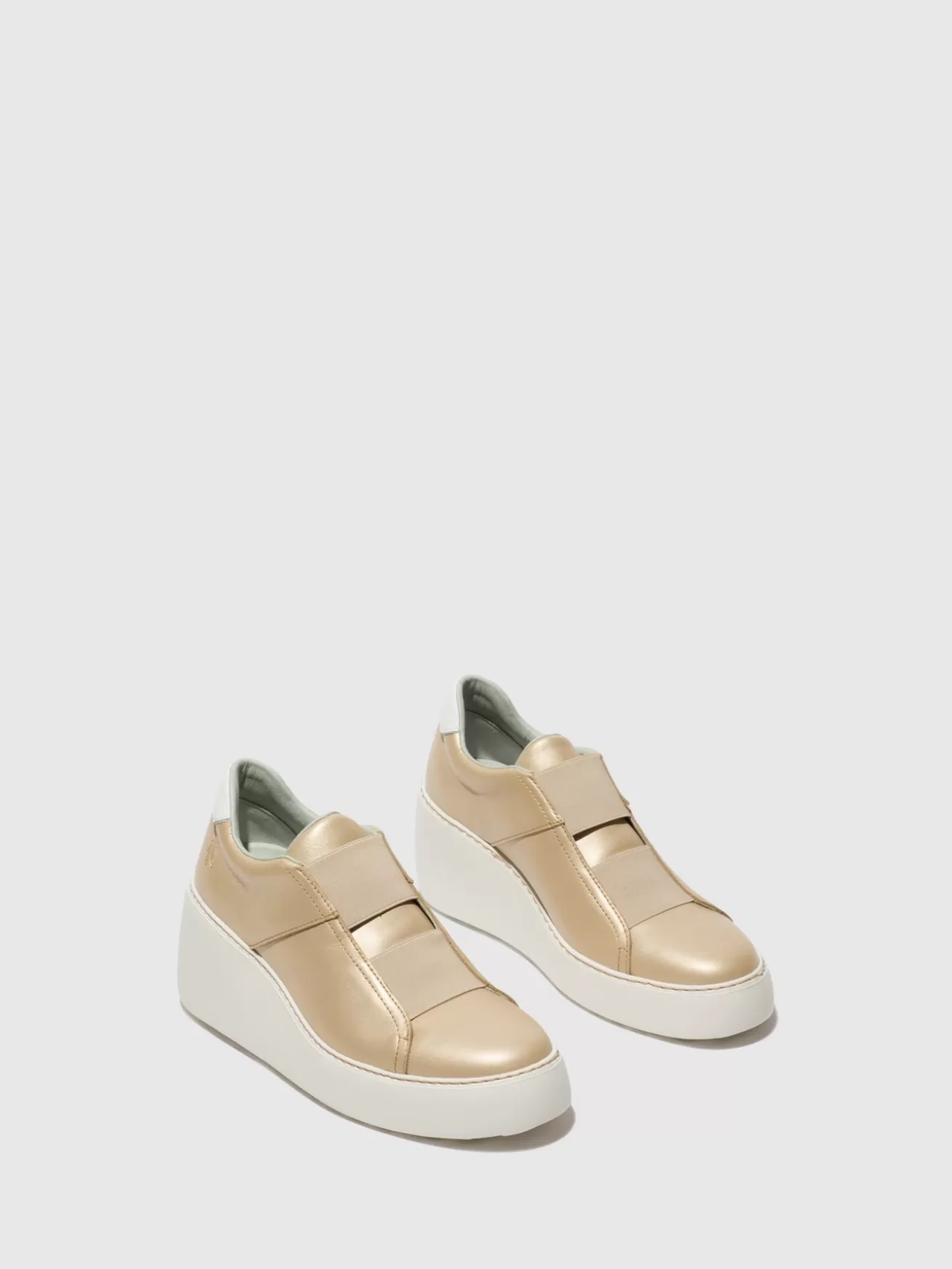 Sapatilhas Elasticas Dito581Fly Gold-Fly London Online