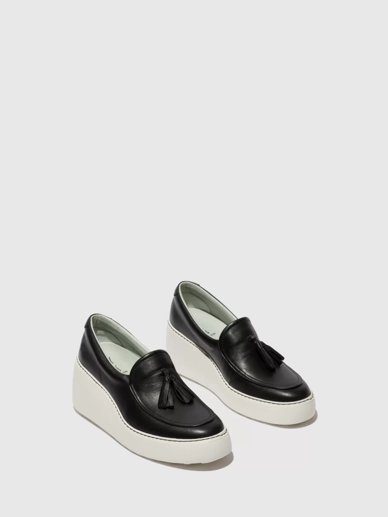 Sapatilhas Slip-On Dala579Fly Preto-Fly London Best Sale