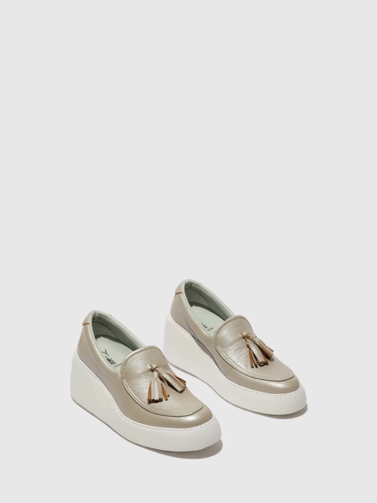 Sapatilhas Slip-On Dala579Fly Silver-Fly London Clearance