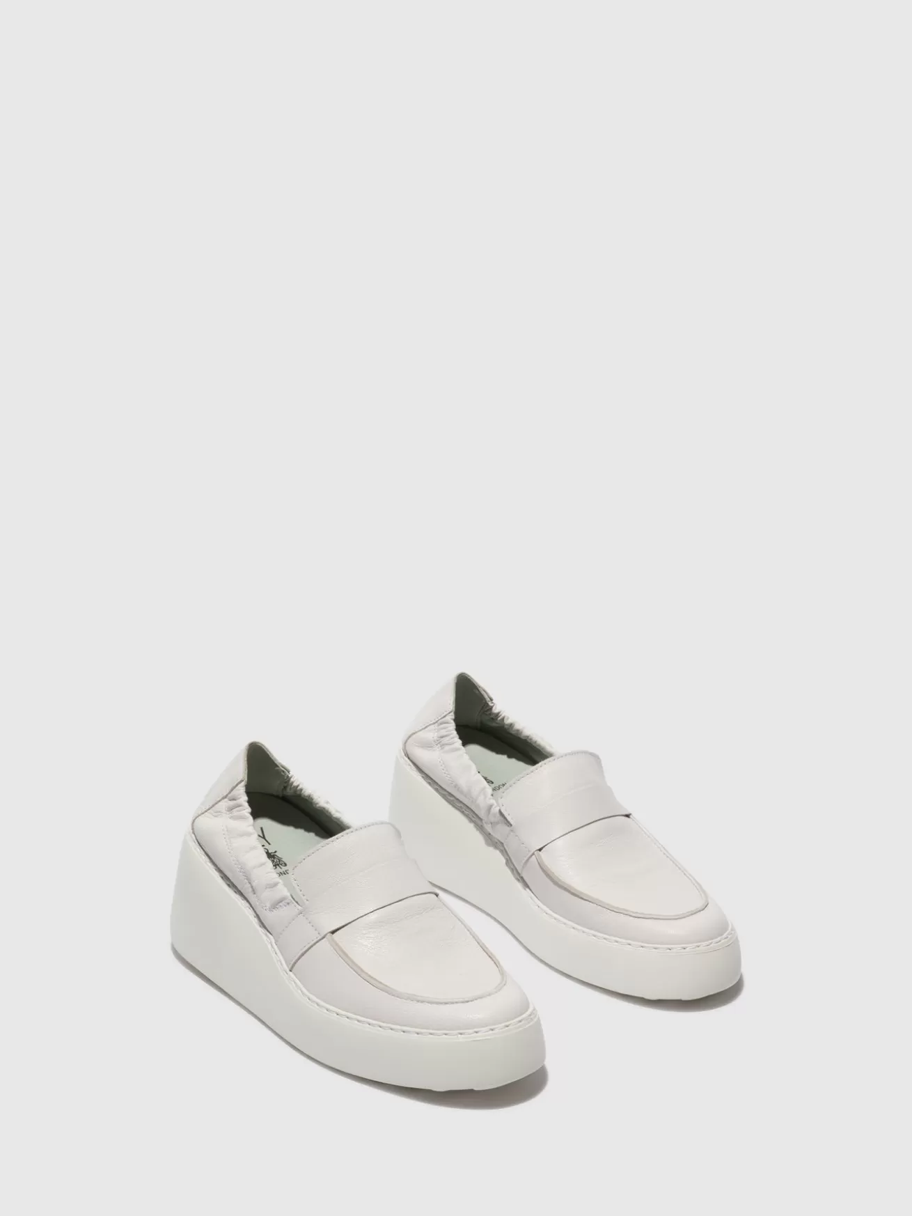 Sapatilhas Slip-On Duli620Fly Branco/Branco-Fly London New