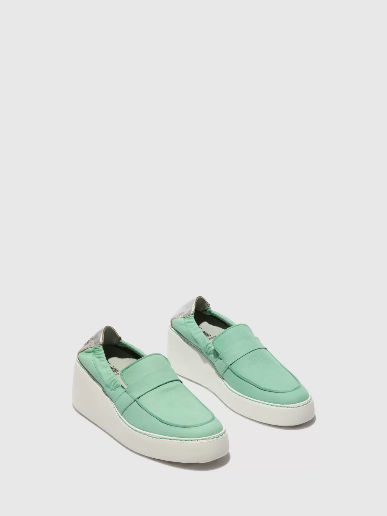 Sapatilhas Slip-On Duli620Fly Mint/Silver-Fly London Fashion