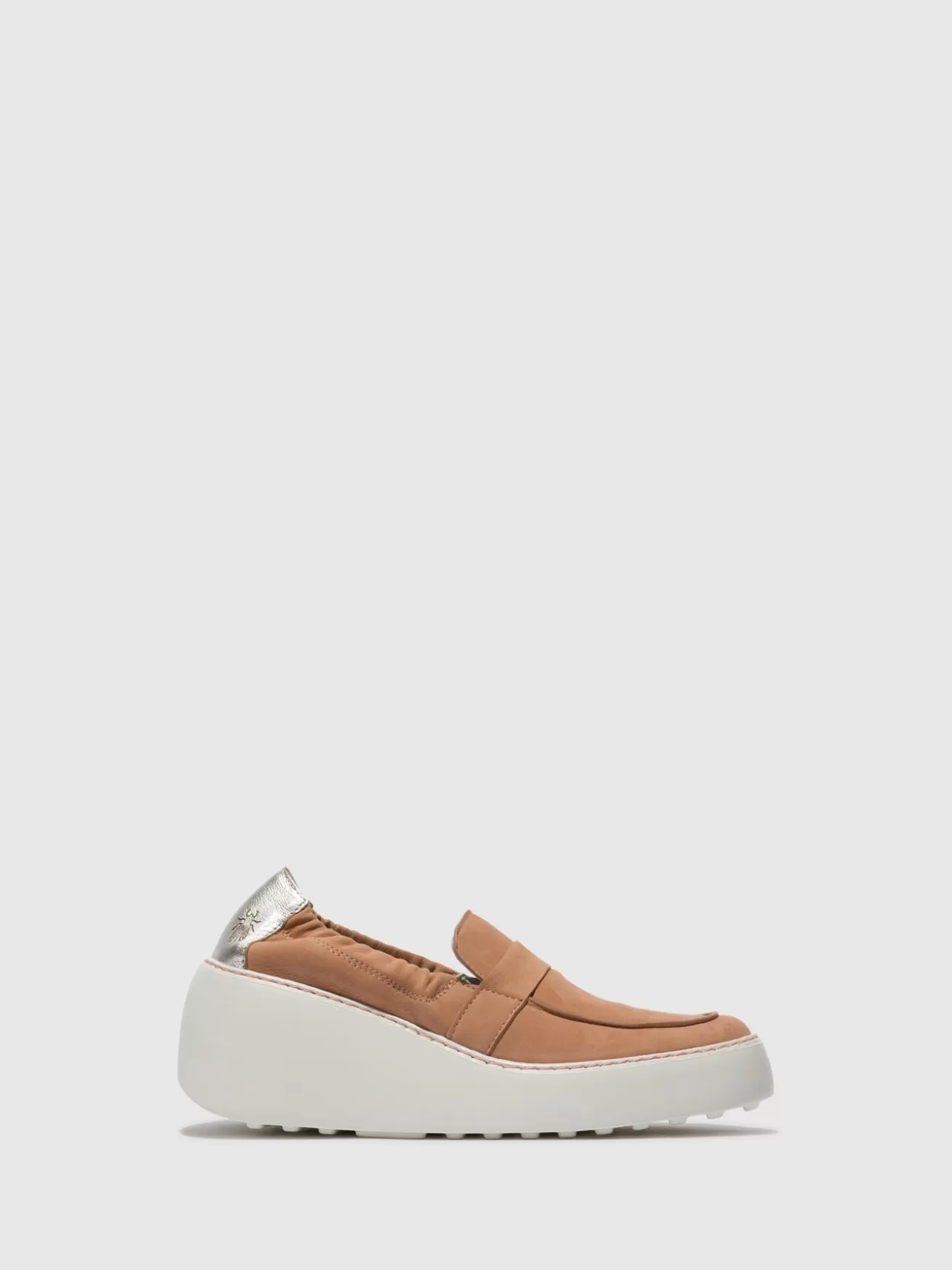 Sapatilhas Slip-On Duli620Fly Nude Pink/Silver-Fly London Cheap