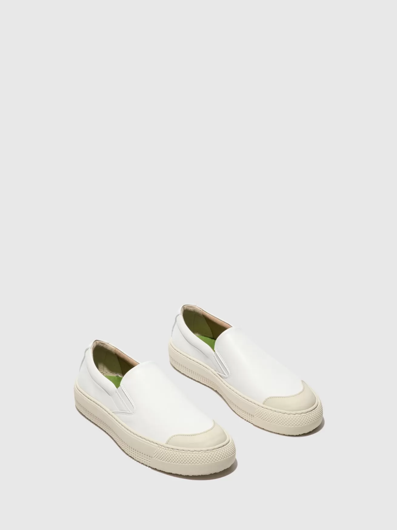 Sapatilhas Slip-On Toaf584Fly Branco-Fly London Hot