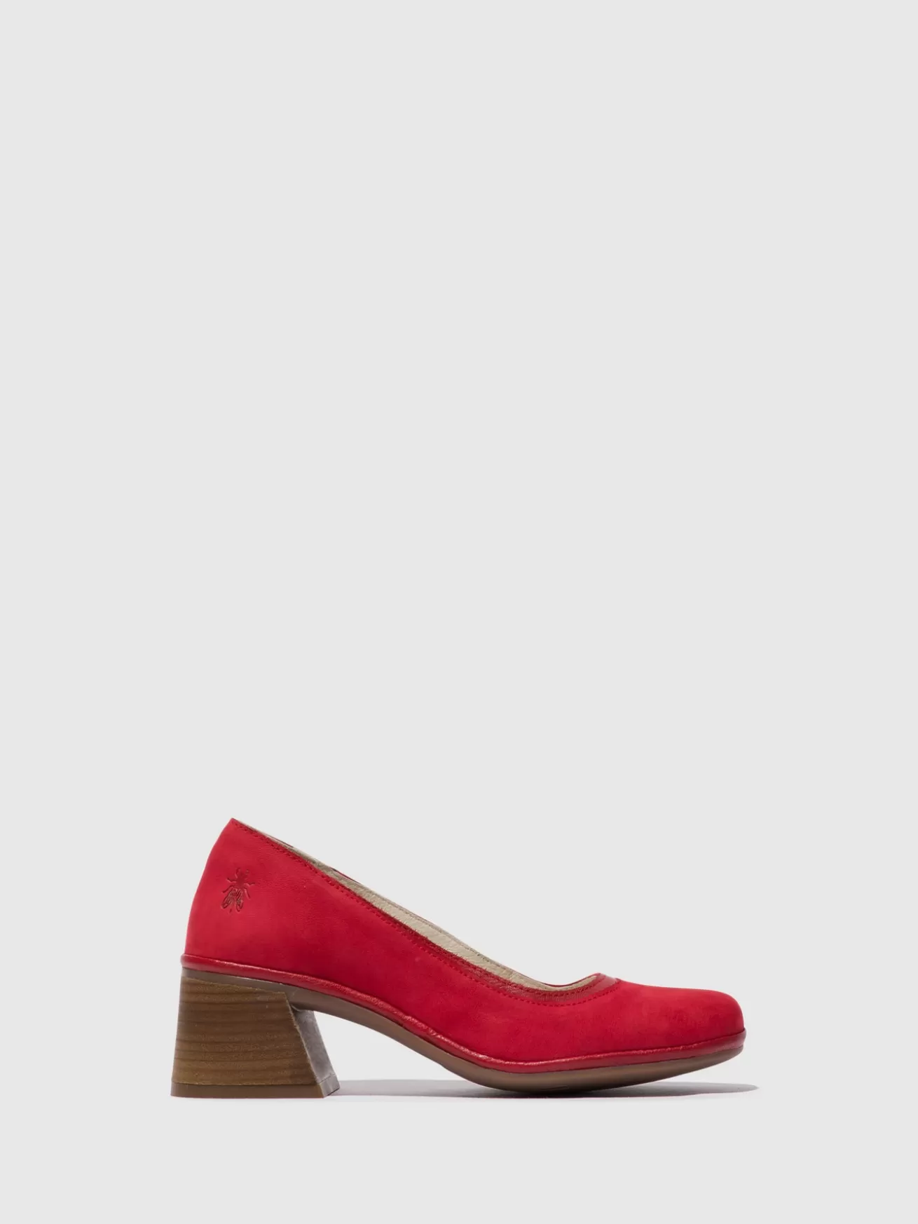 Sapatos Classicos De Bombas Lade372Fly Batom Vermelho-Fly London Store