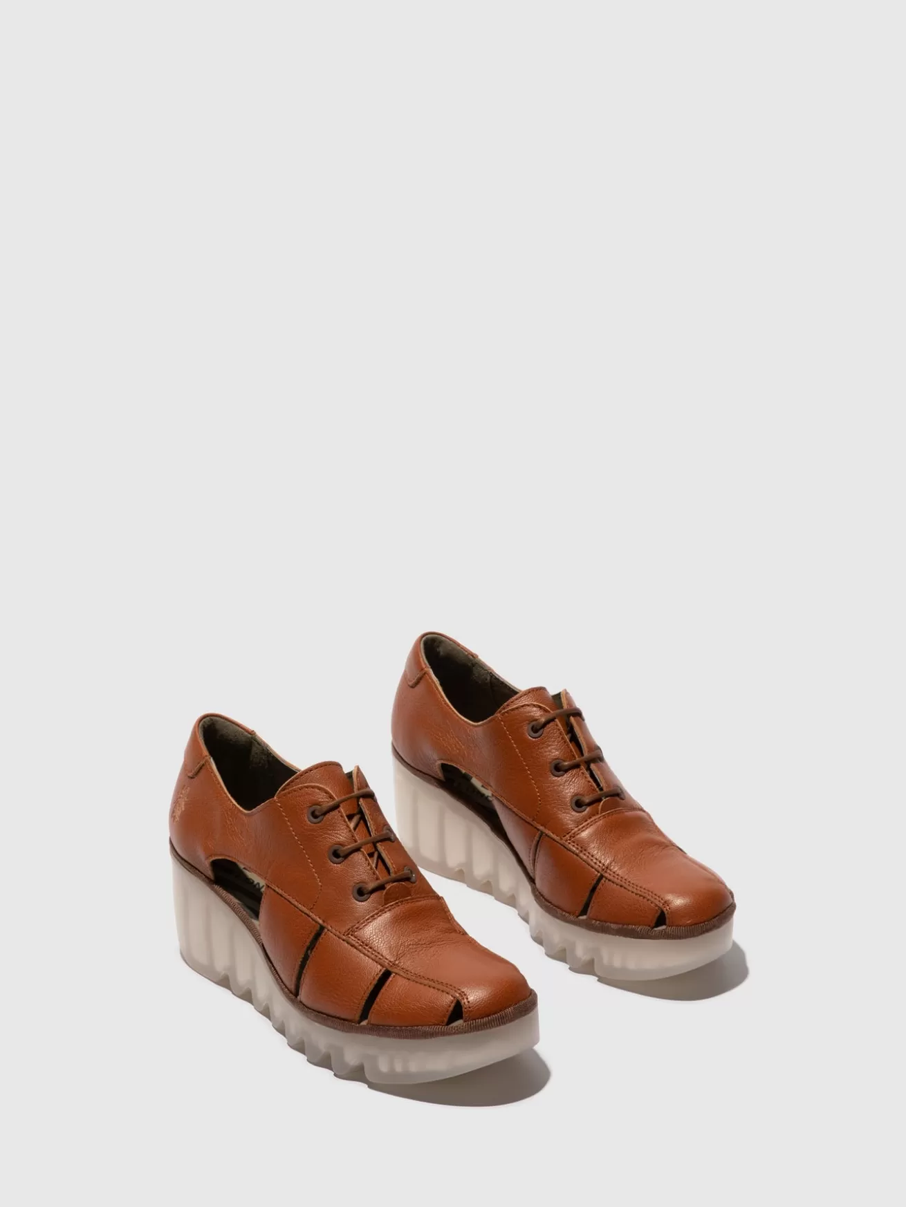 Sapatos Com Atacadores Bogi466Fly Tan-Fly London Shop