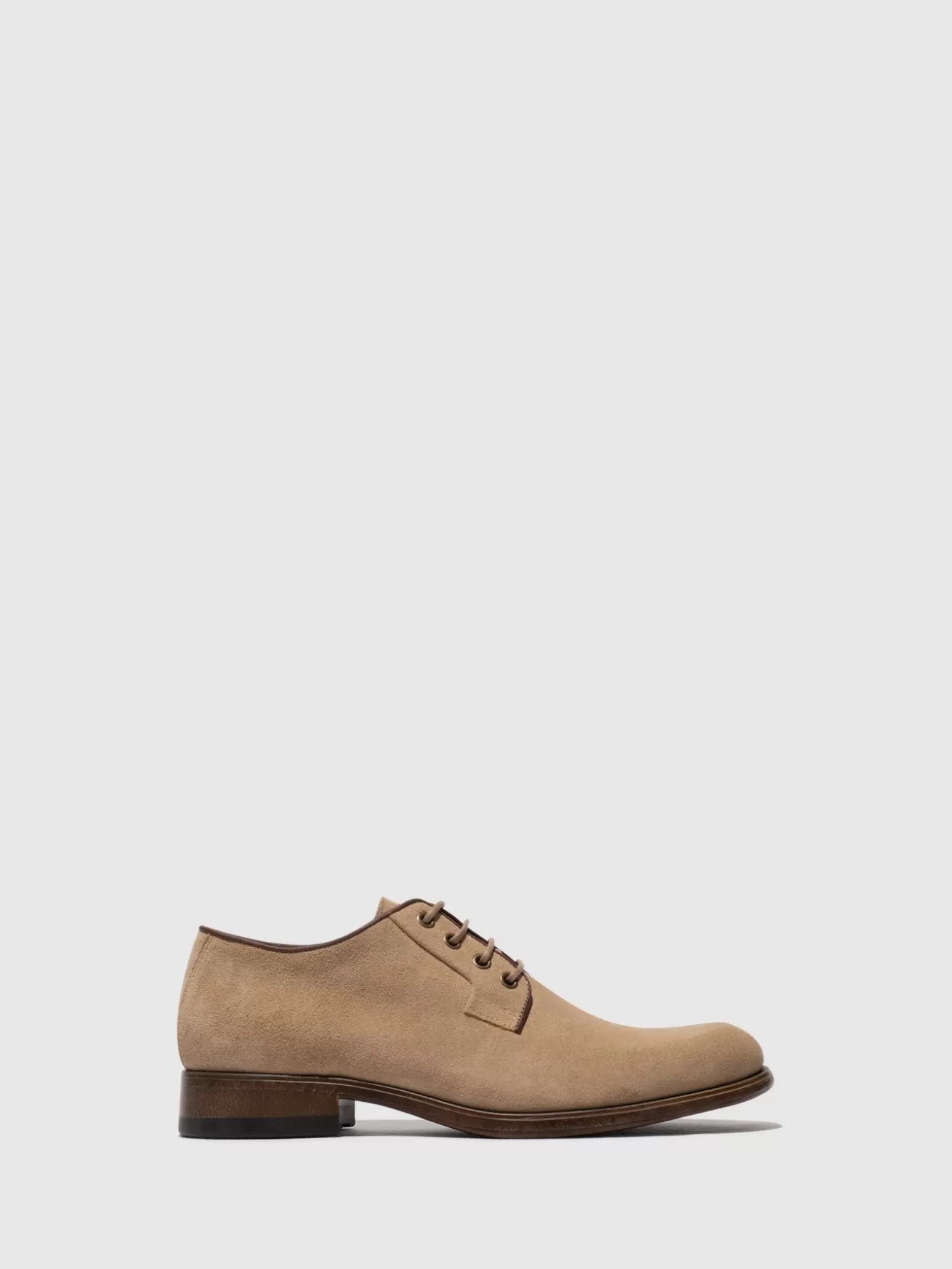 Sapatos Com Atacadores Maso957Fly Beige-Fly London Shop