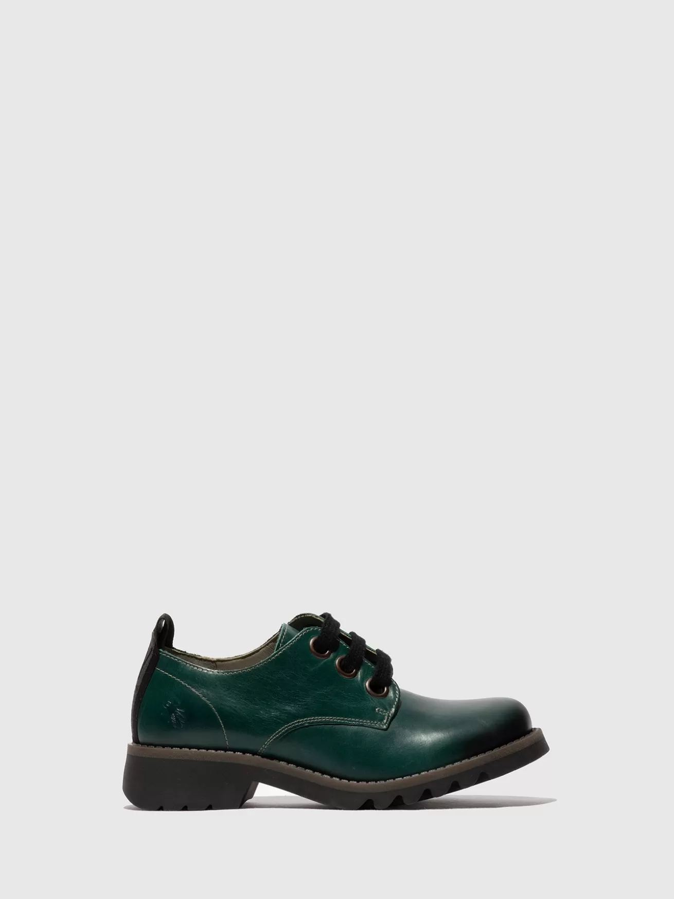 Sapatos Com Atacadores Ruda538Fly Shamrock Green-Fly London Sale