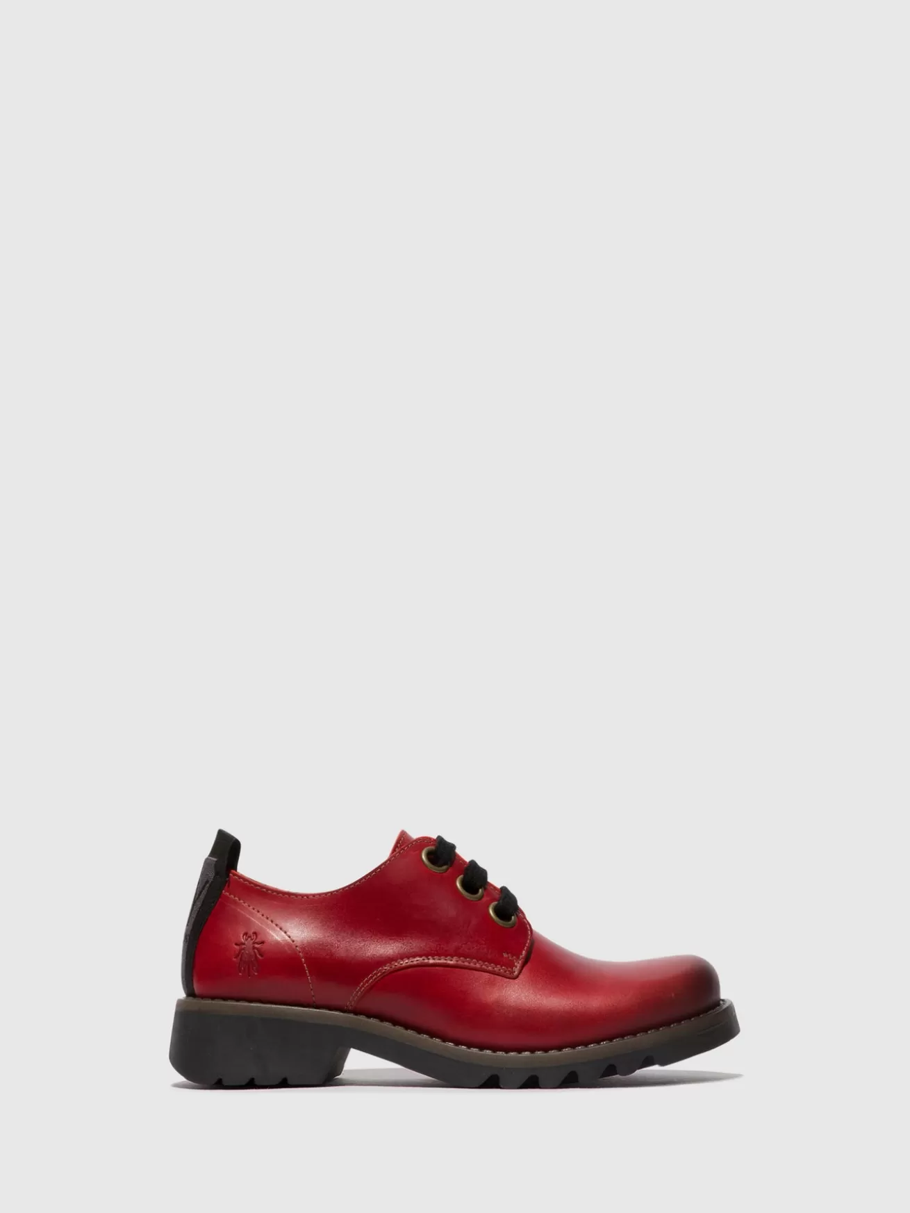 Sapatos Com Atacadores Ruda538Fly Vermelho-Fly London Discount