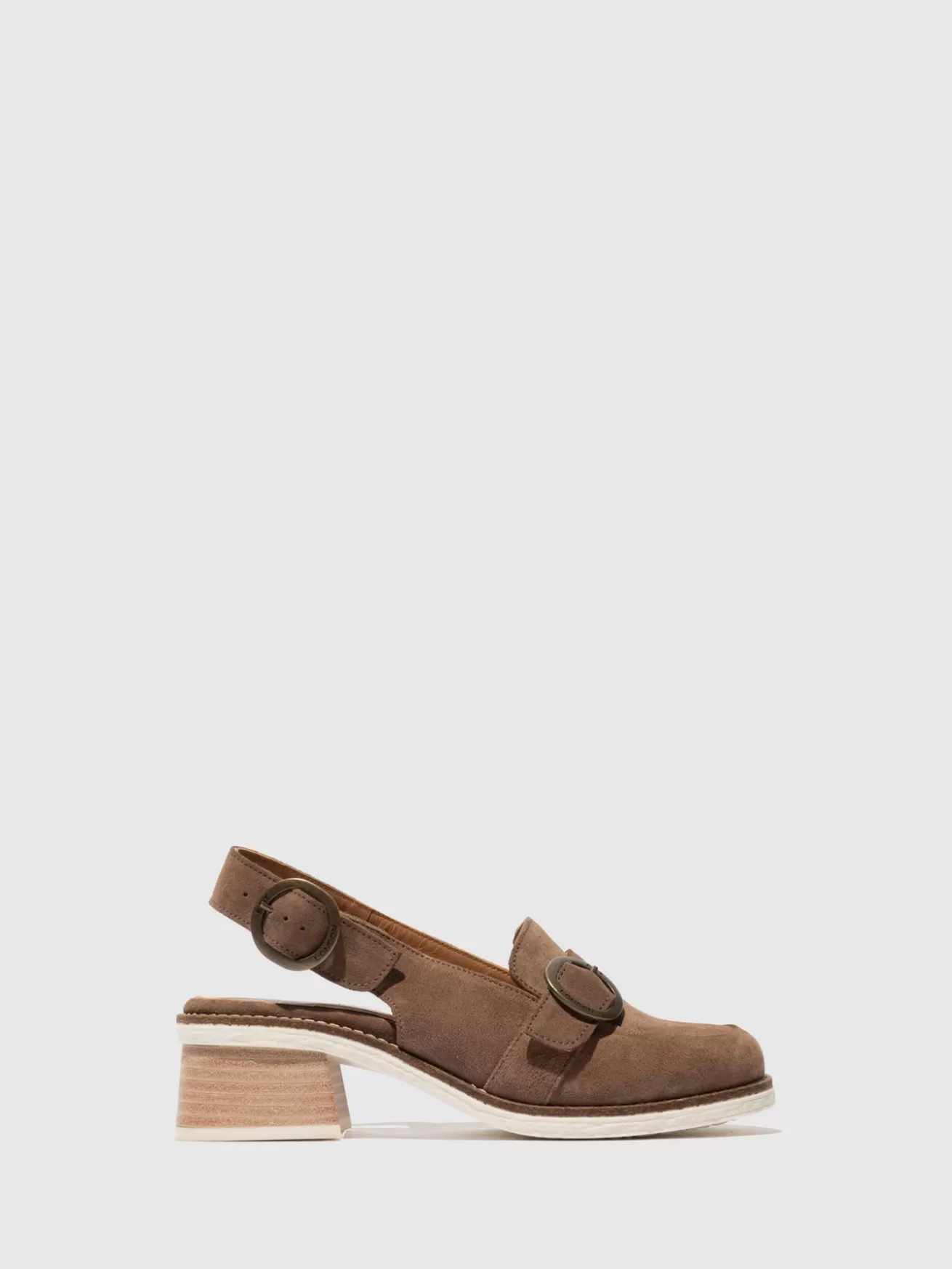 Sapatos Com Fivela Cuth094Fly Taupe-Fly London Flash Sale